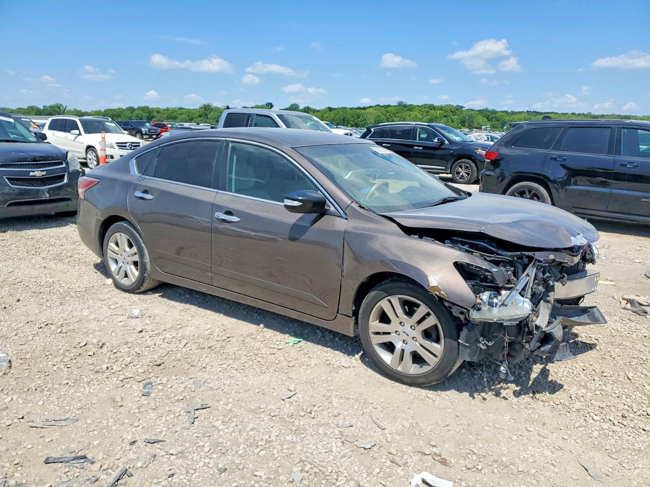 2015 Nissan Altima 2.5 Sv Коричневый vin: 1N4AL3AP7FC136552