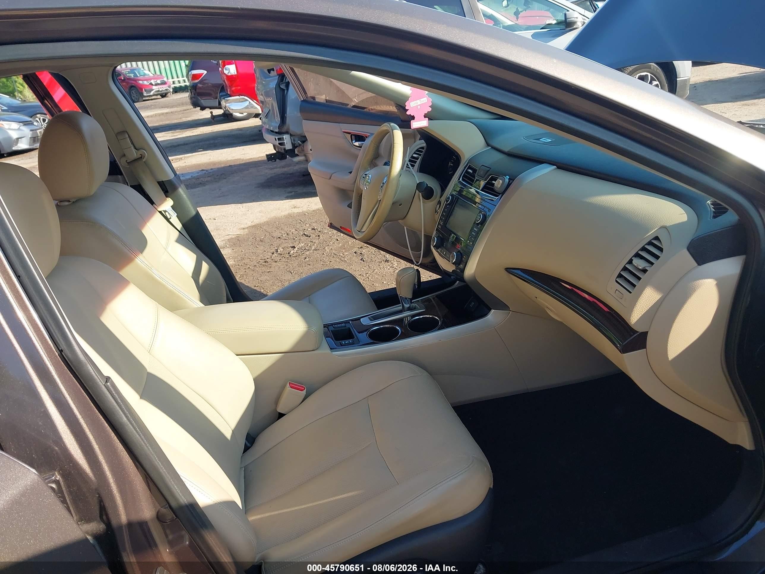 2015 Nissan Altima 2.5/2.5 S/2.5 Sl/2.5 Sv Коричневый vin: 1N4AL3AP7FC144456