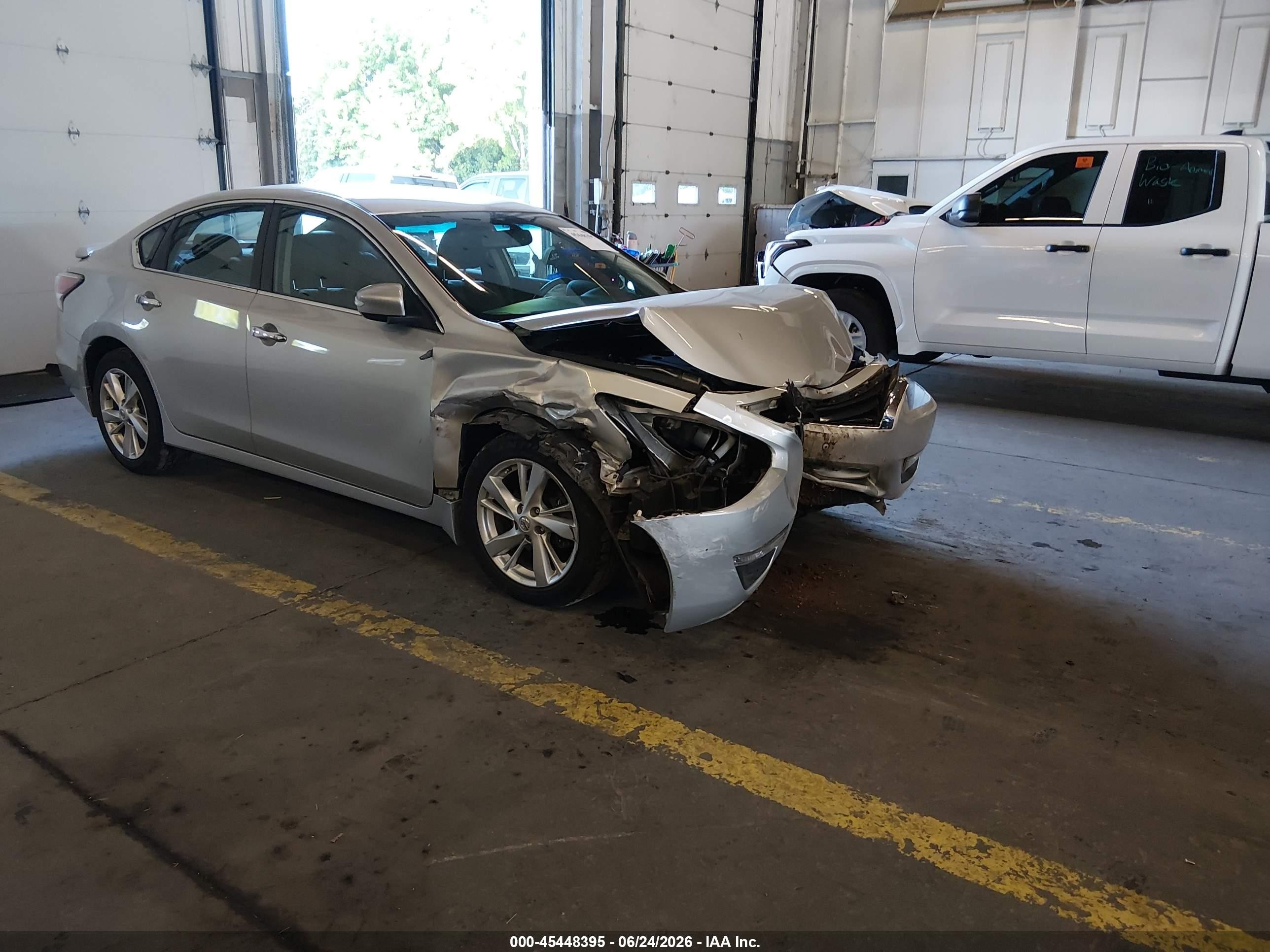 2015 Nissan Altima 2.5 Sl Silver vin: 1N4AL3AP7FC152749