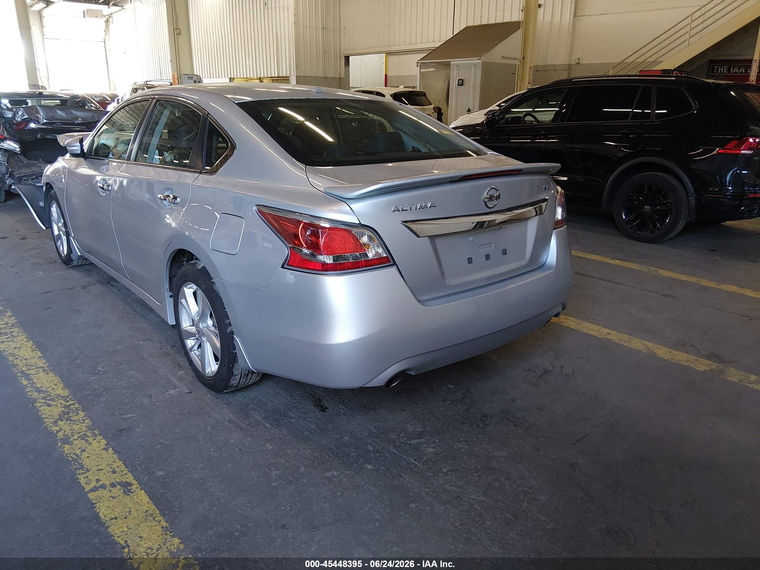 2015 Nissan Altima 2.5 Sl Silver vin: 1N4AL3AP7FC152749
