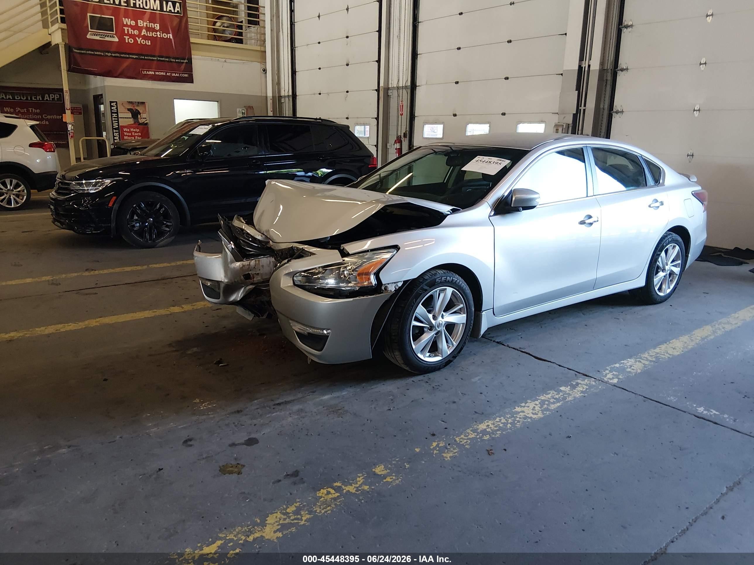 2015 Nissan Altima 2.5 Sl Silver vin: 1N4AL3AP7FC152749