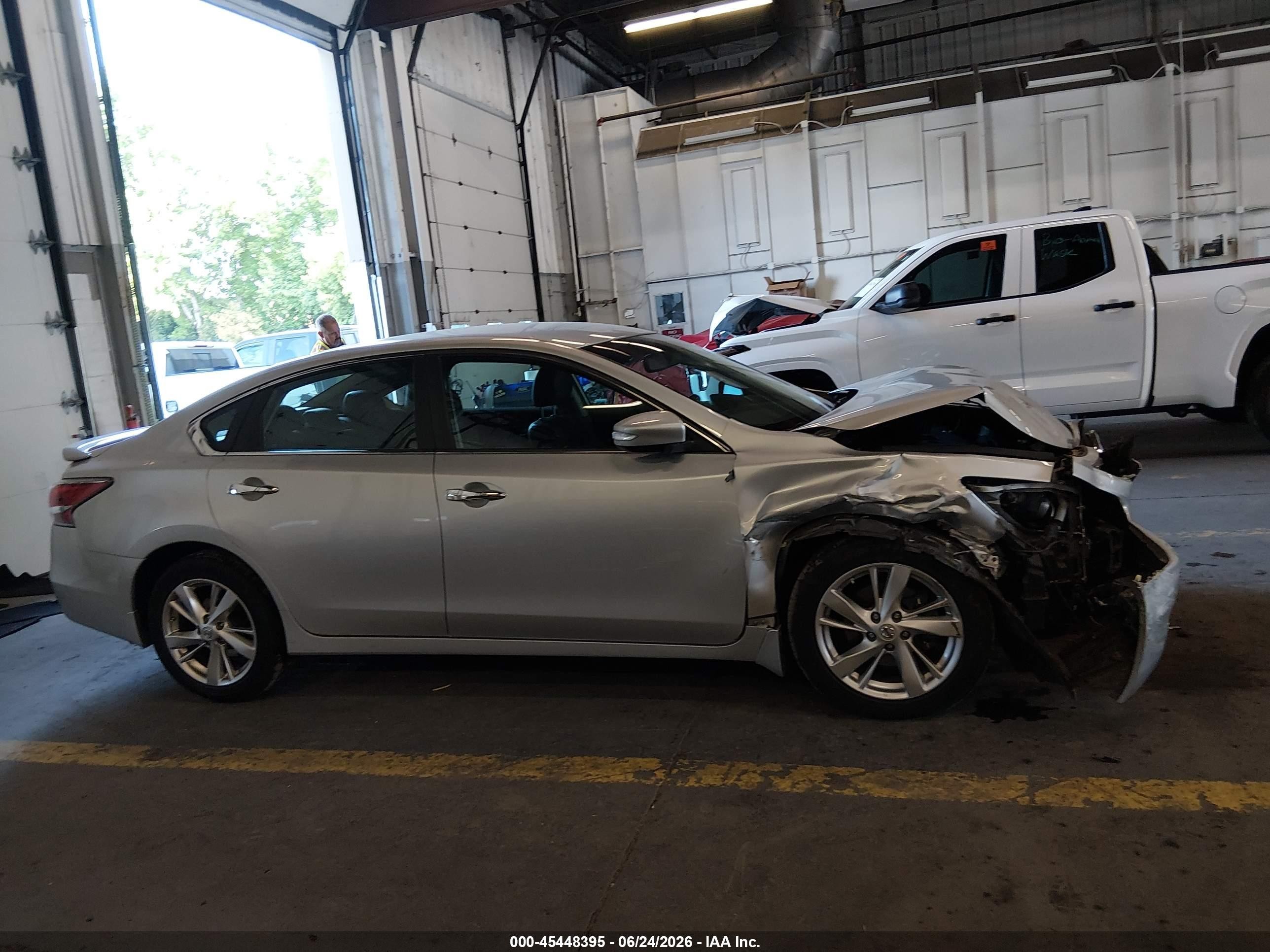 2015 Nissan Altima 2.5 Sl Silver vin: 1N4AL3AP7FC152749