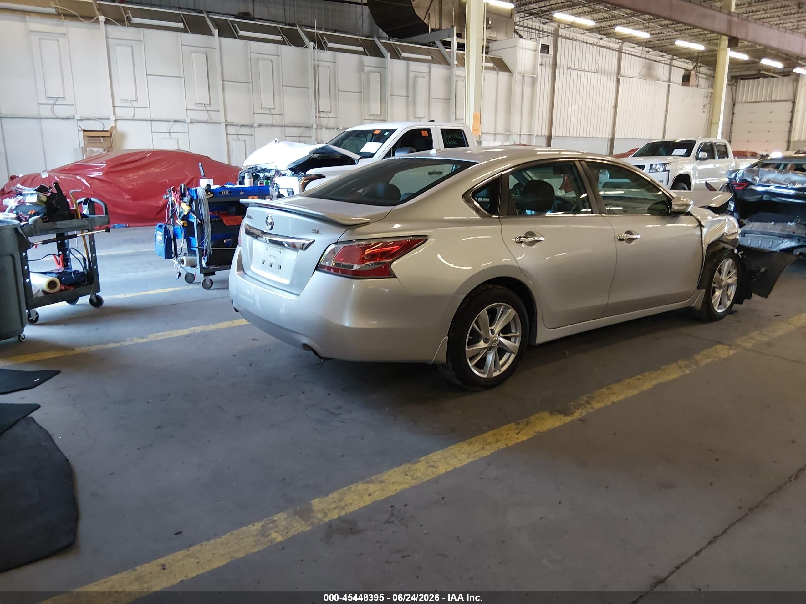 2015 Nissan Altima 2.5 Sl Silver vin: 1N4AL3AP7FC152749