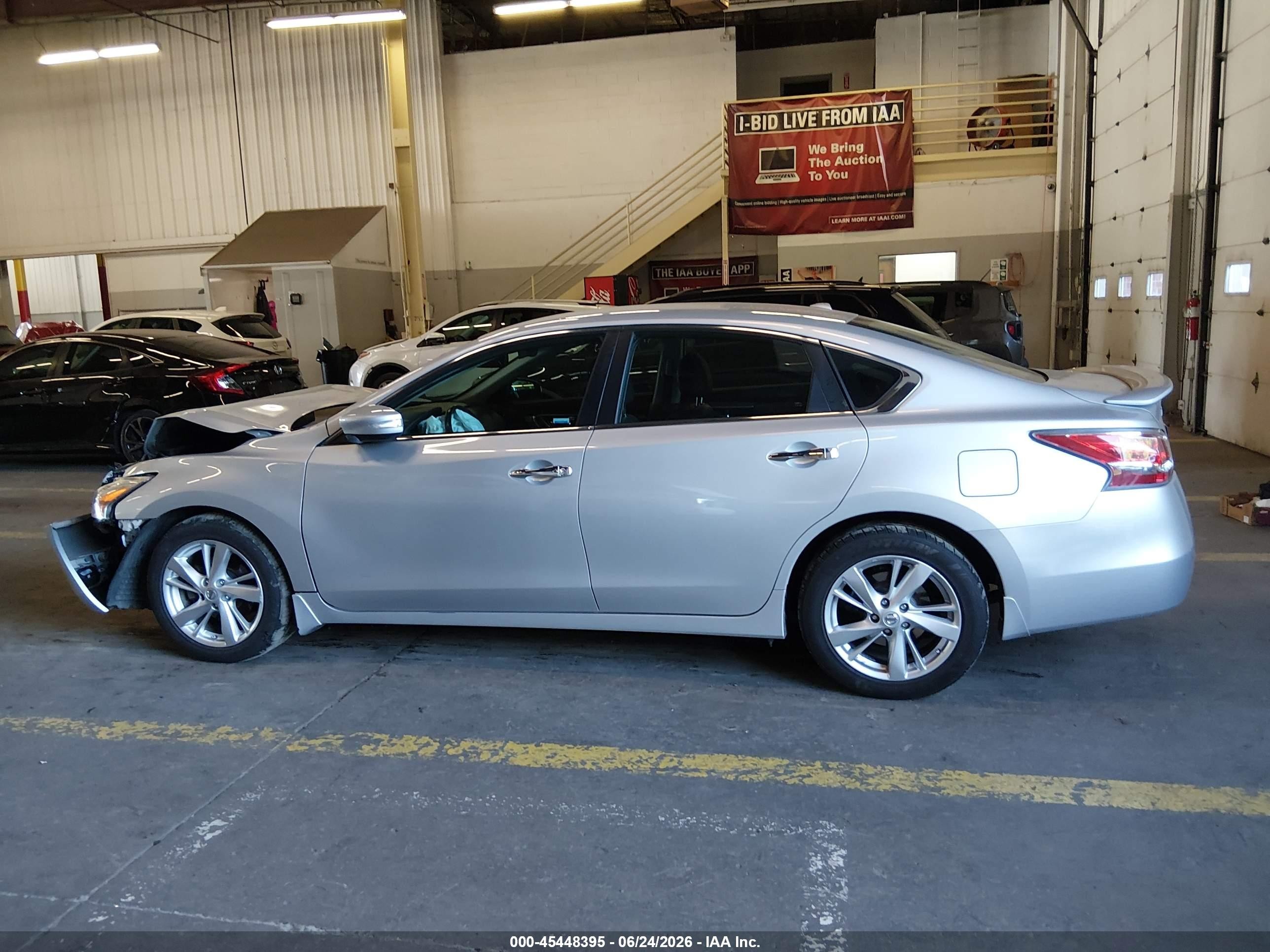 2015 Nissan Altima 2.5 Sl Silver vin: 1N4AL3AP7FC152749