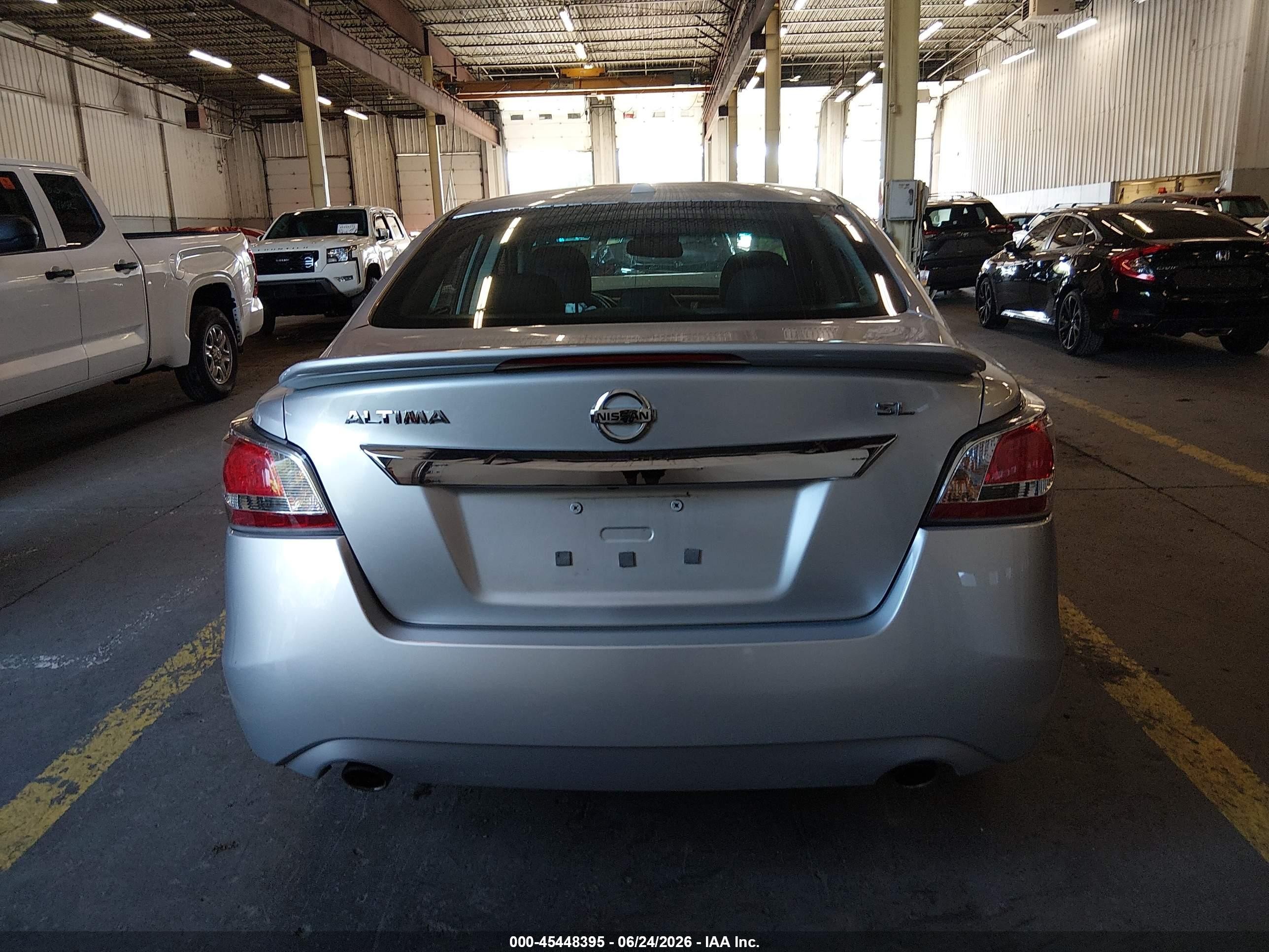 2015 Nissan Altima 2.5 Sl Silver vin: 1N4AL3AP7FC152749