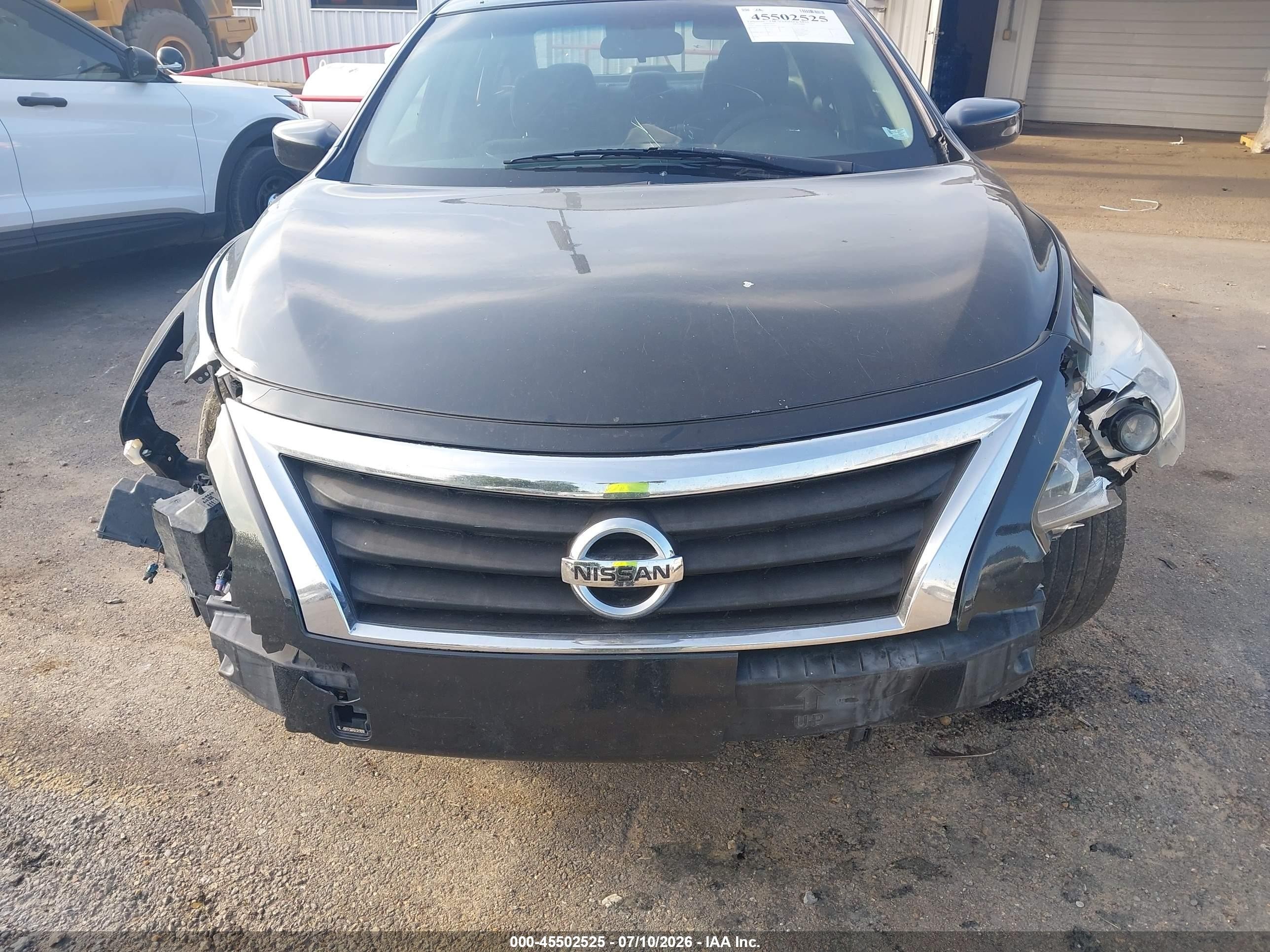 2015 Nissan Altima 2.5 S Black vin: 1N4AL3AP7FC169244