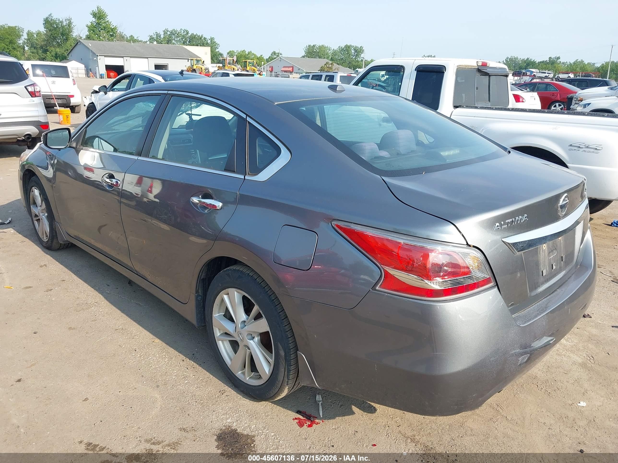 2015 Nissan Altima 2.5 Sv Black vin: 1N4AL3AP7FC171673
