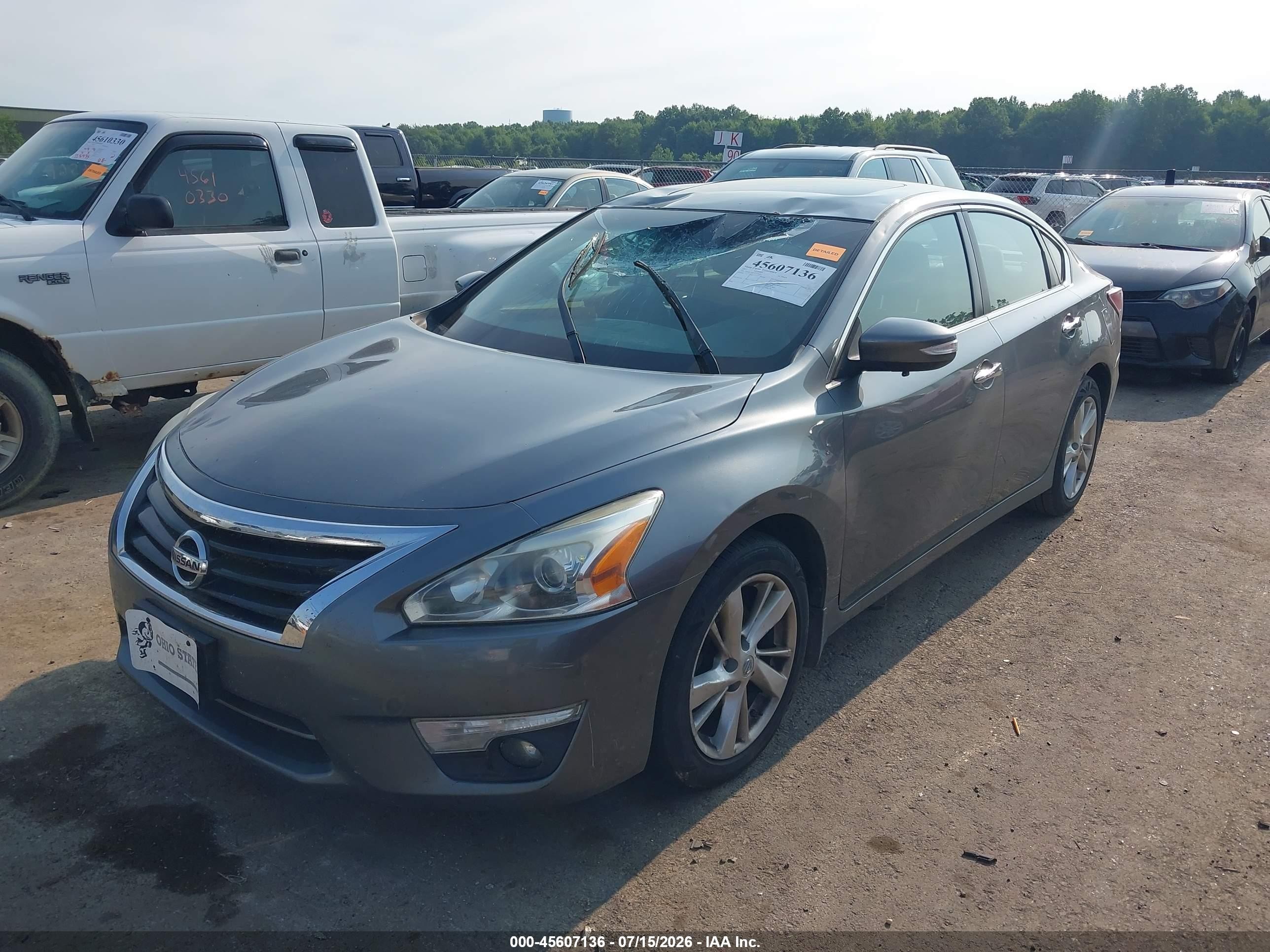 2015 Nissan Altima 2.5 Sv Black vin: 1N4AL3AP7FC171673