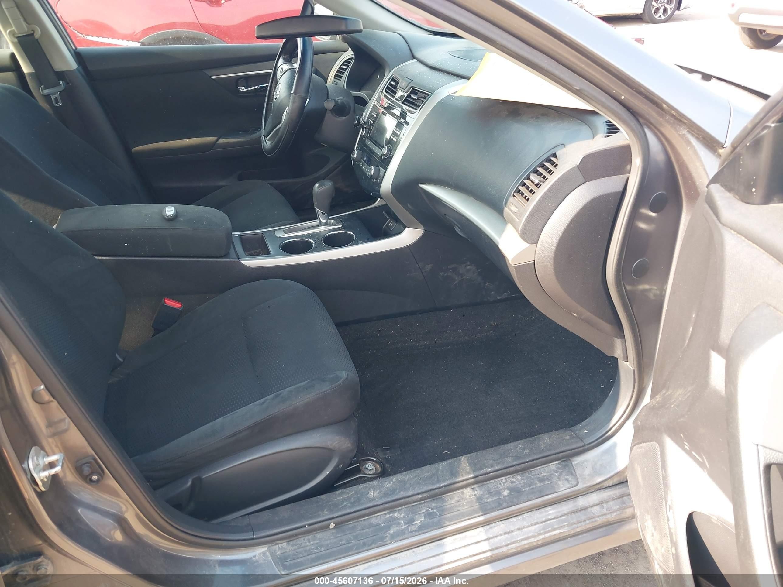 2015 Nissan Altima 2.5 Sv Black vin: 1N4AL3AP7FC171673
