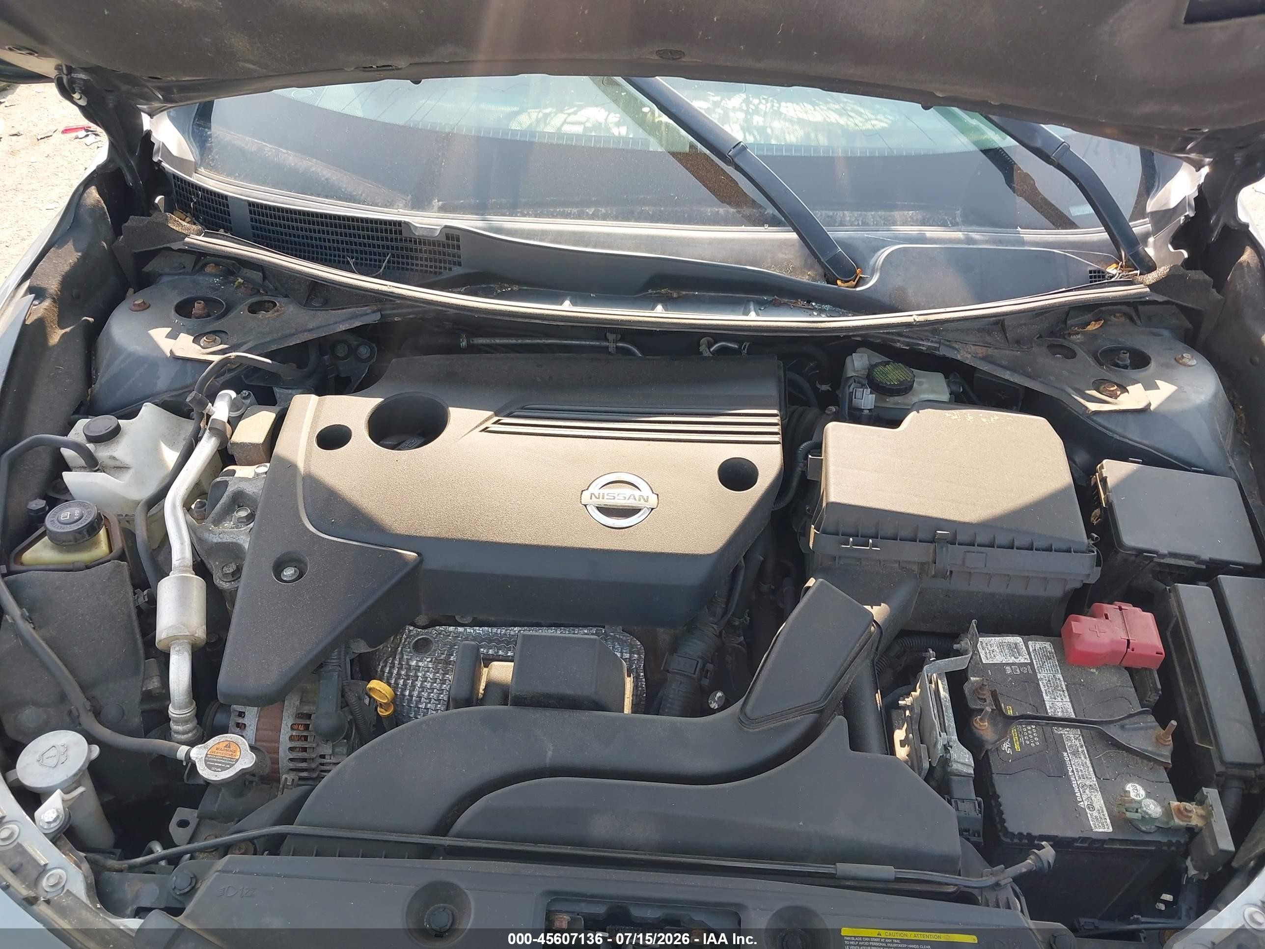 2015 Nissan Altima 2.5 Sv Black vin: 1N4AL3AP7FC171673
