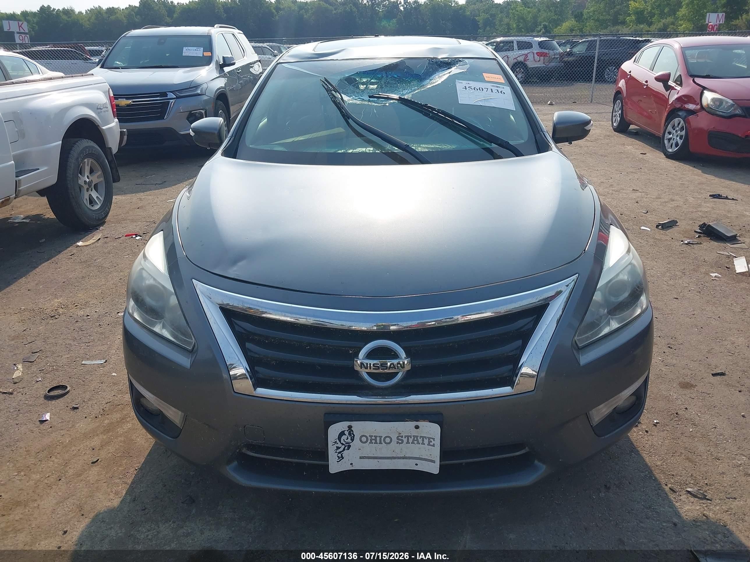 2015 Nissan Altima 2.5 Sv Black vin: 1N4AL3AP7FC171673