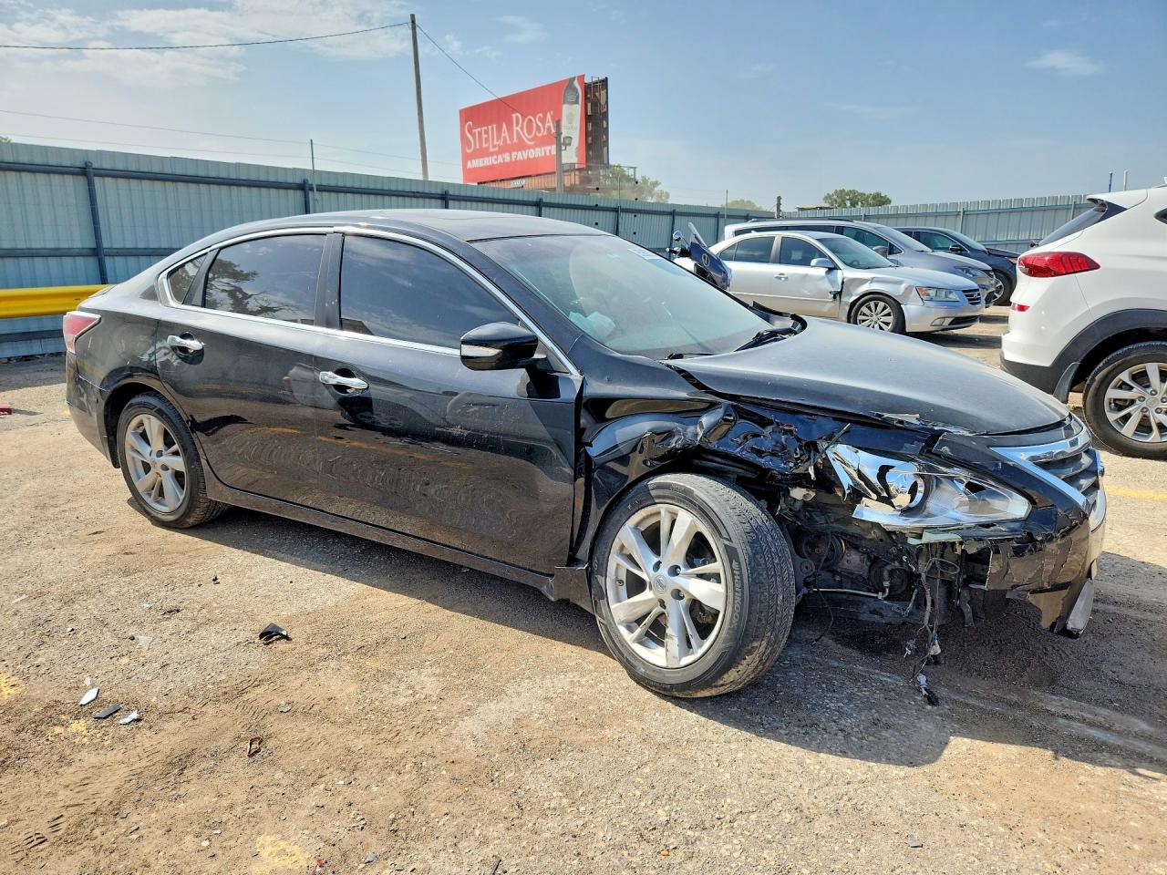 2015 Nissan Altima 2.5 Sv Black vin: 1N4AL3AP7FC191129