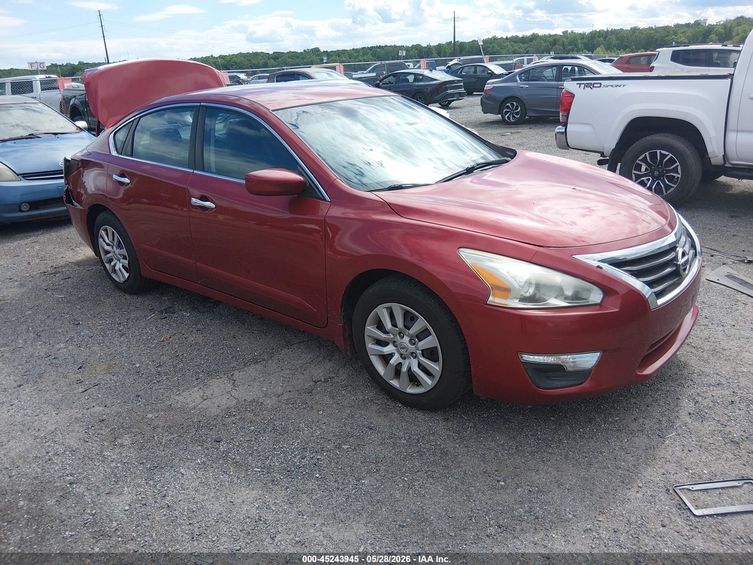2015 Nissan Altima 2.5 S Red vin: 1N4AL3AP7FC202288