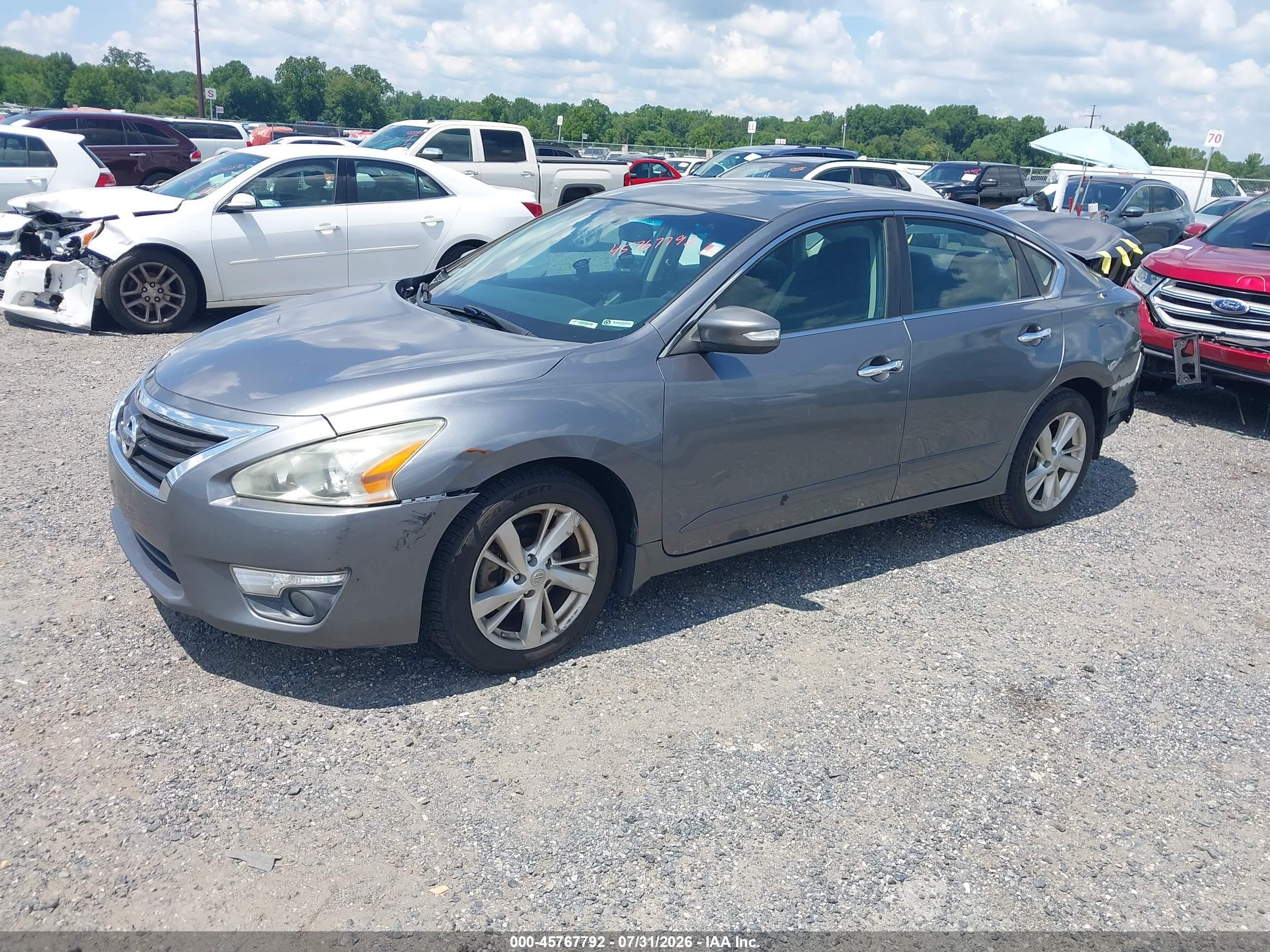 2015 Nissan Altima 2.5 Sv Gray vin: 1N4AL3AP7FC217972