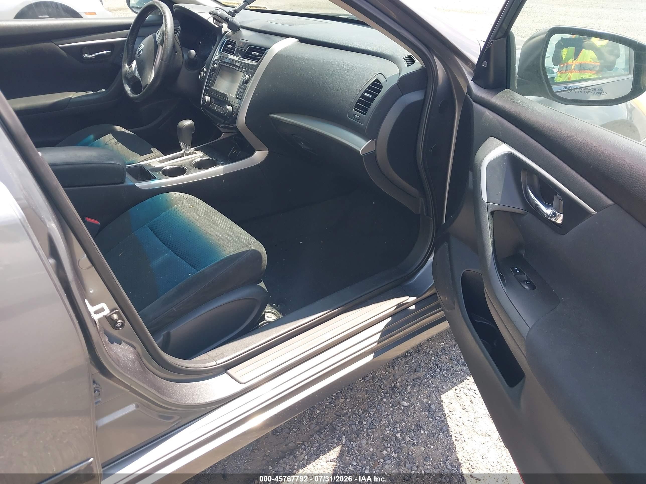 2015 Nissan Altima 2.5 Sv Gray vin: 1N4AL3AP7FC217972