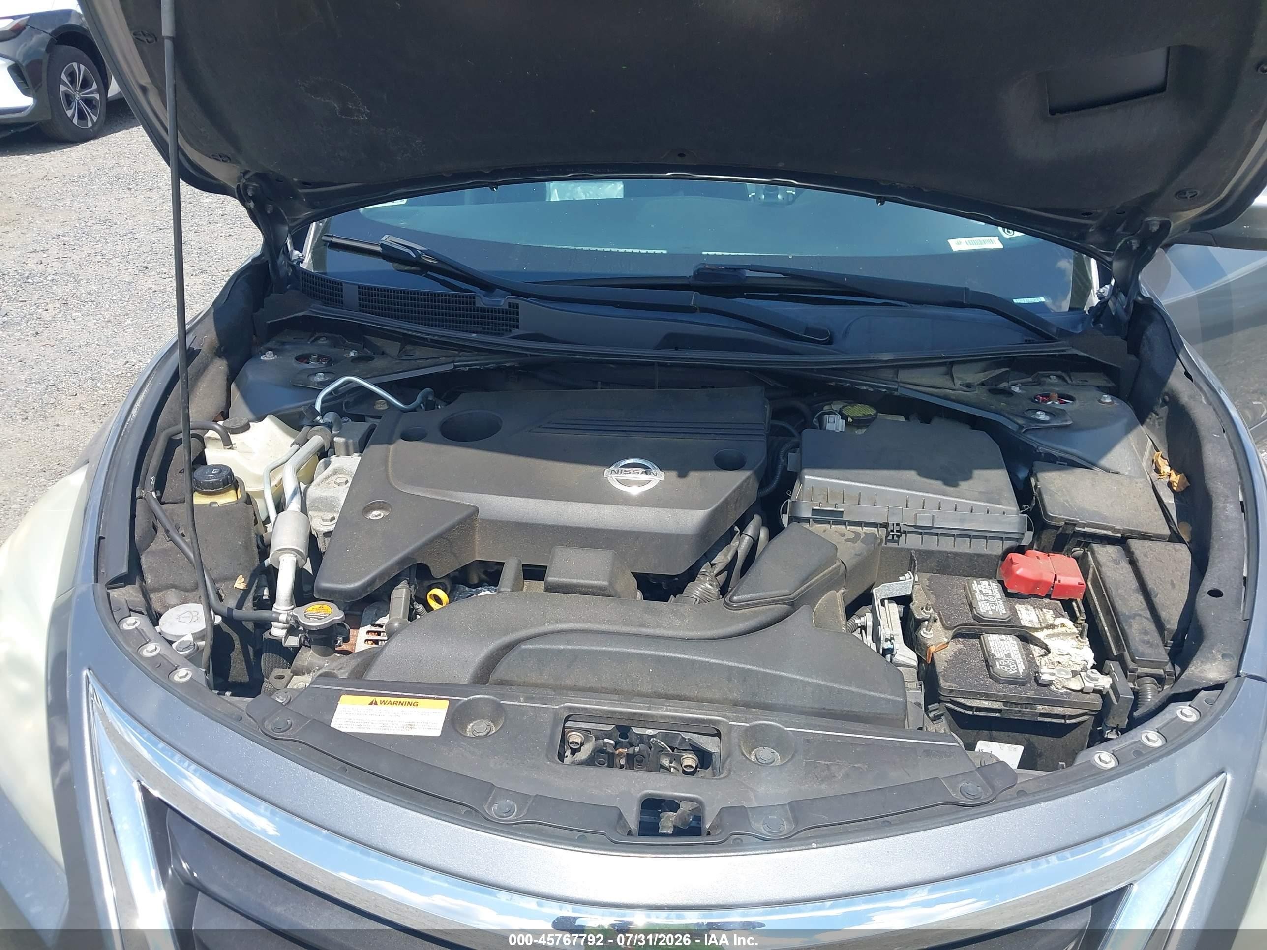 2015 Nissan Altima 2.5 Sv Gray vin: 1N4AL3AP7FC217972
