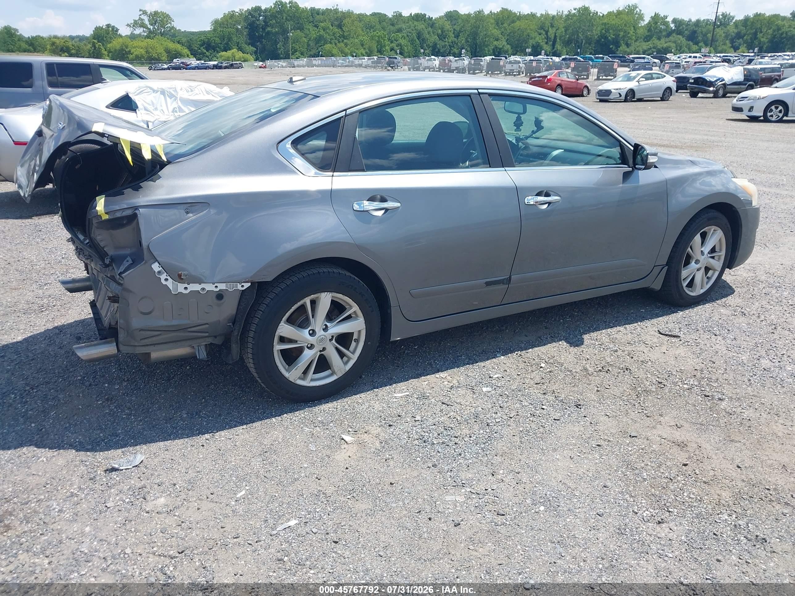 2015 Nissan Altima 2.5 Sv Gray vin: 1N4AL3AP7FC217972