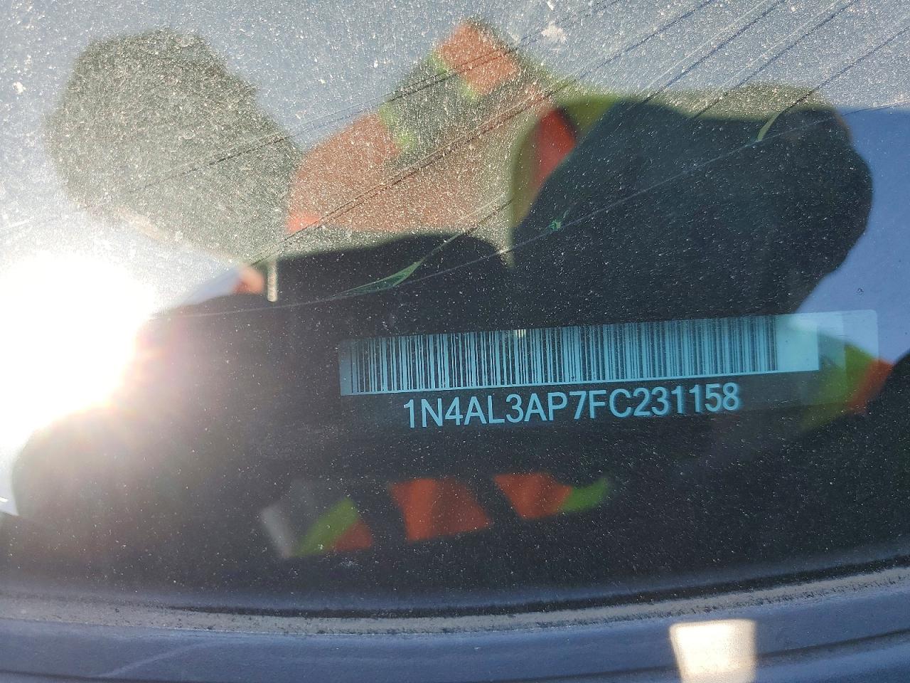 2015 Nissan Altima 2.5 Sv Черный vin: 1N4AL3AP7FC231158