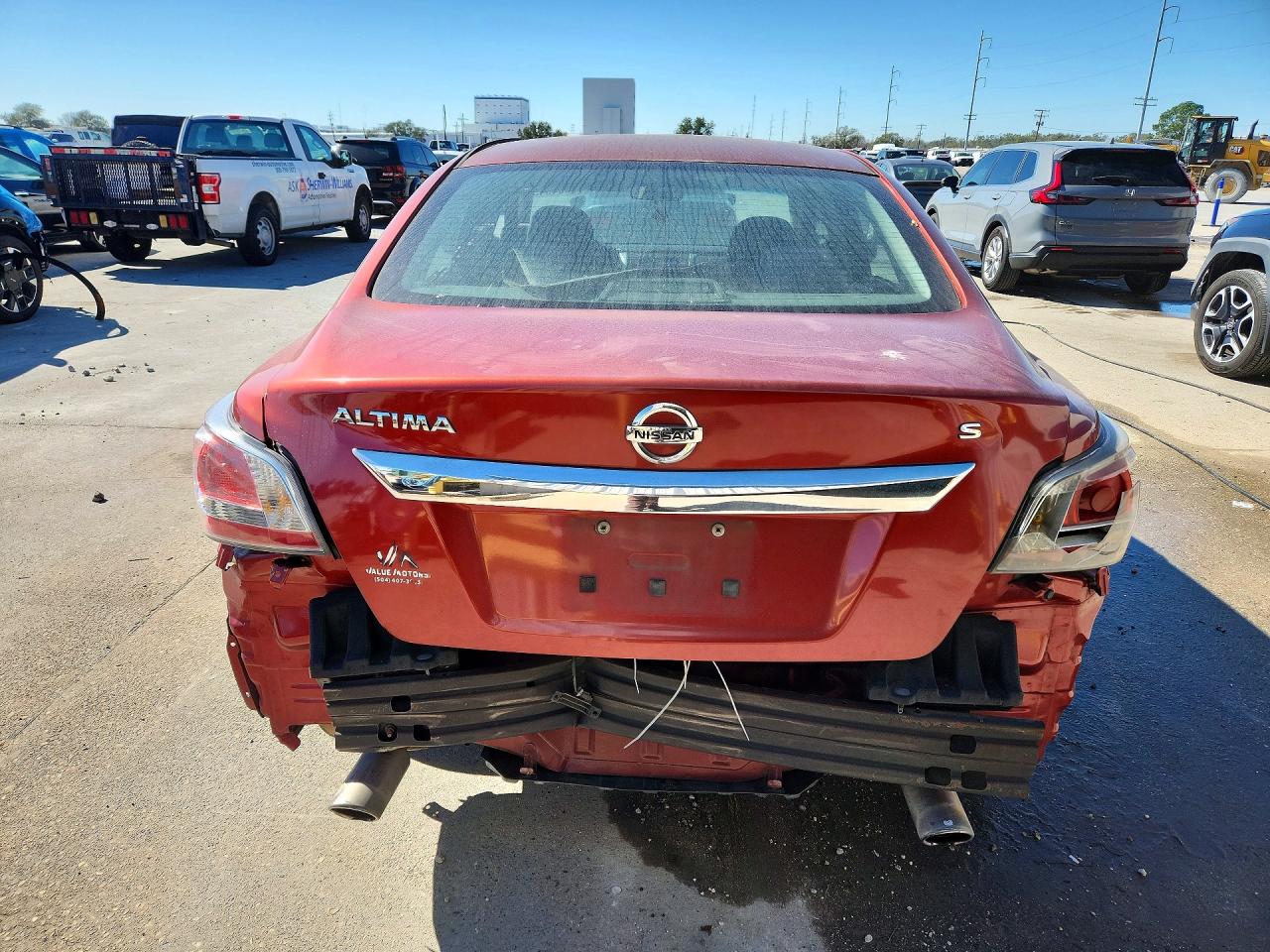2015 Nissan Altima 2.5 Red vin: 1N4AL3AP7FC234772