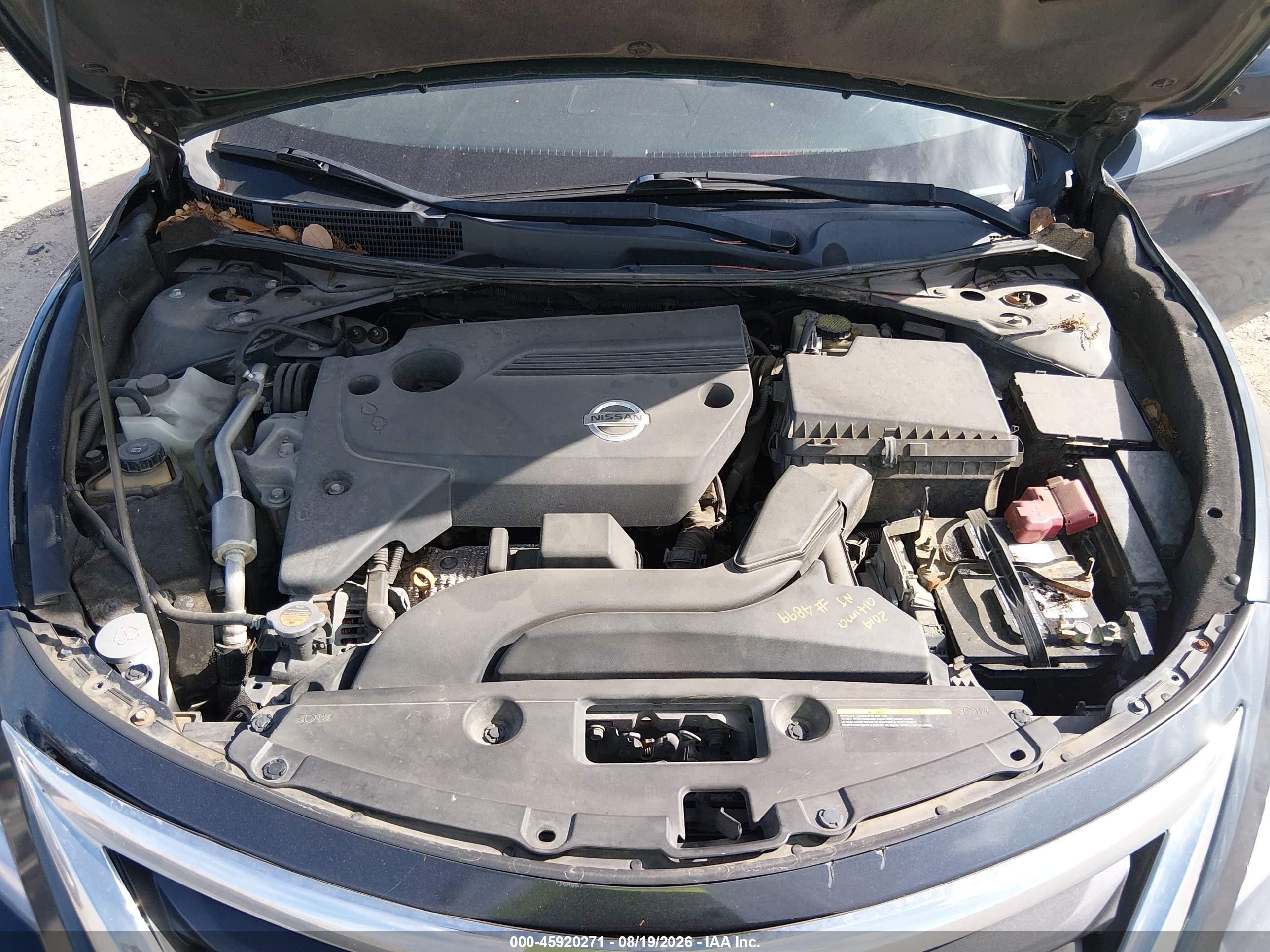 2015 Nissan Altima 2.5 Sv Black vin: 1N4AL3AP7FC243200
