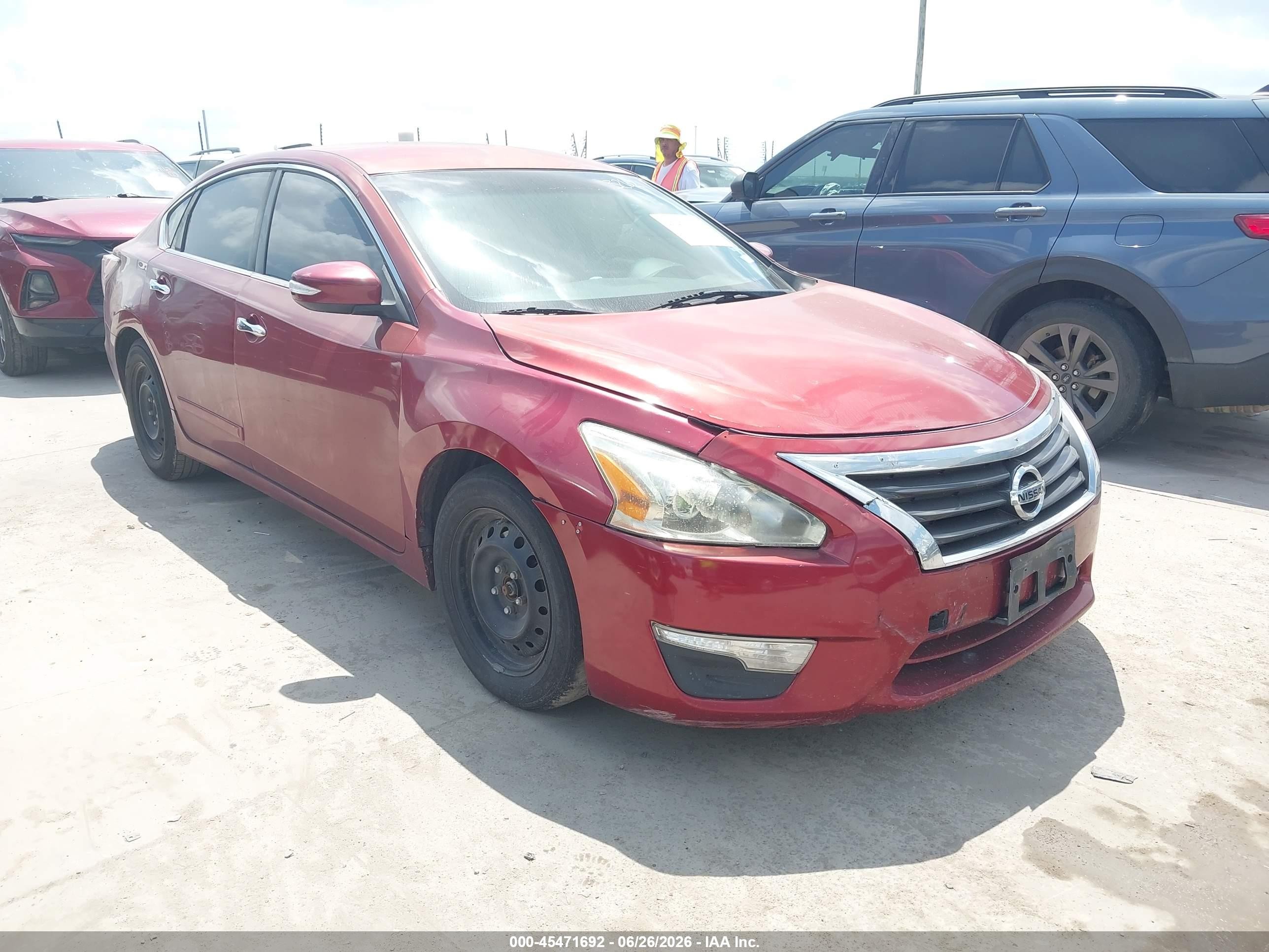 2015 Nissan Altima 2.5/2.5 S/2.5 Sl/2.5 Sv Maroon vin: 1N4AL3AP7FC243262