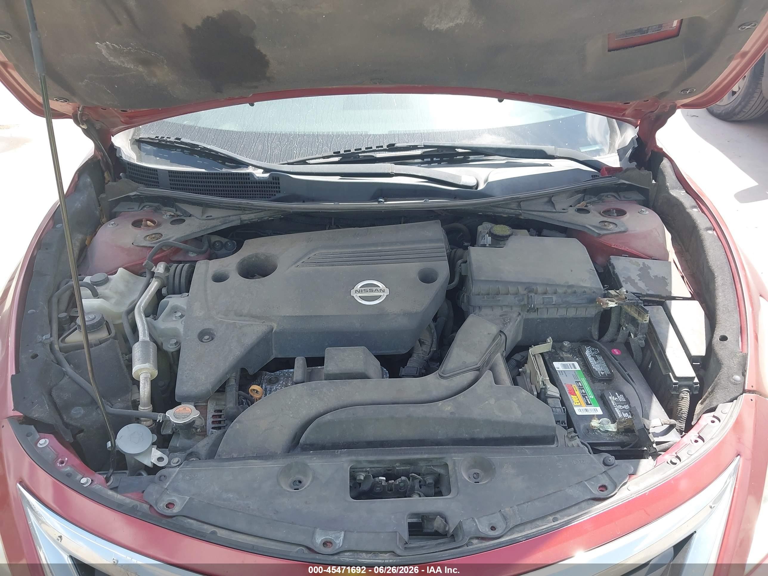 2015 Nissan Altima 2.5/2.5 S/2.5 Sl/2.5 Sv Maroon vin: 1N4AL3AP7FC243262
