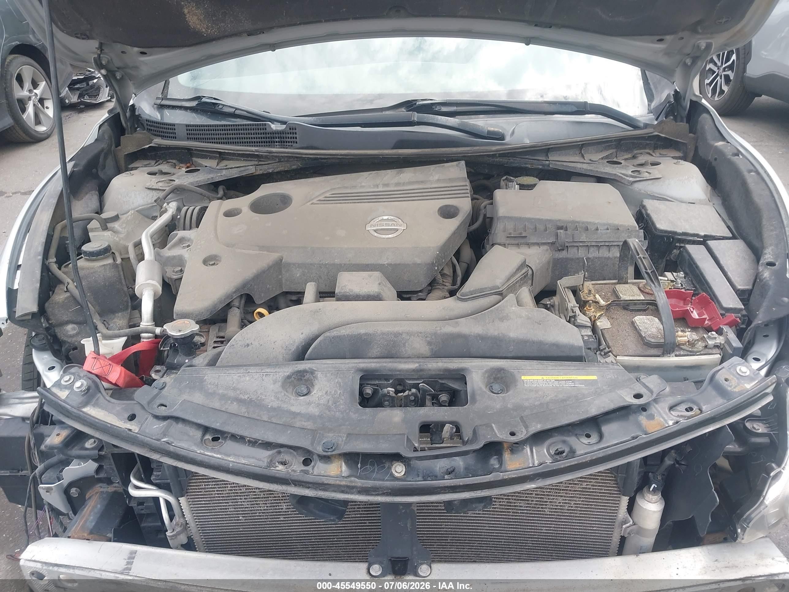 2015 Nissan Altima 2.5/2.5 S/2.5 Sl/2.5 Sv Серебряный vin: 1N4AL3AP7FC244623