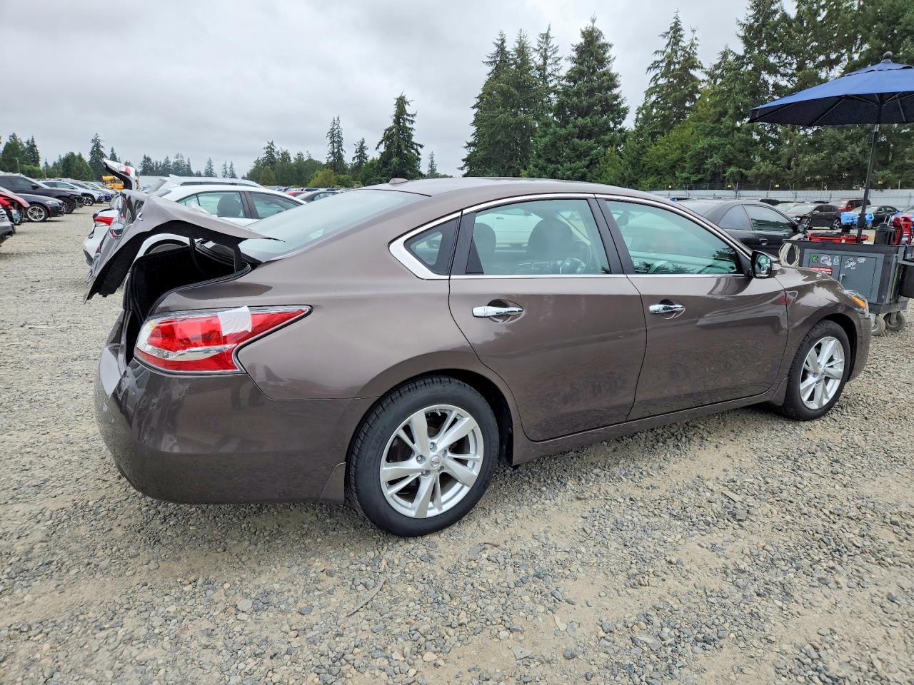 2015 Nissan Altima 2.5 Sl Gray vin: 1N4AL3AP7FC253354