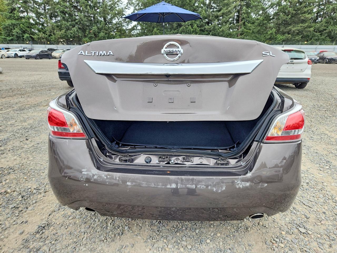 2015 Nissan Altima 2.5 Sl Gray vin: 1N4AL3AP7FC253354