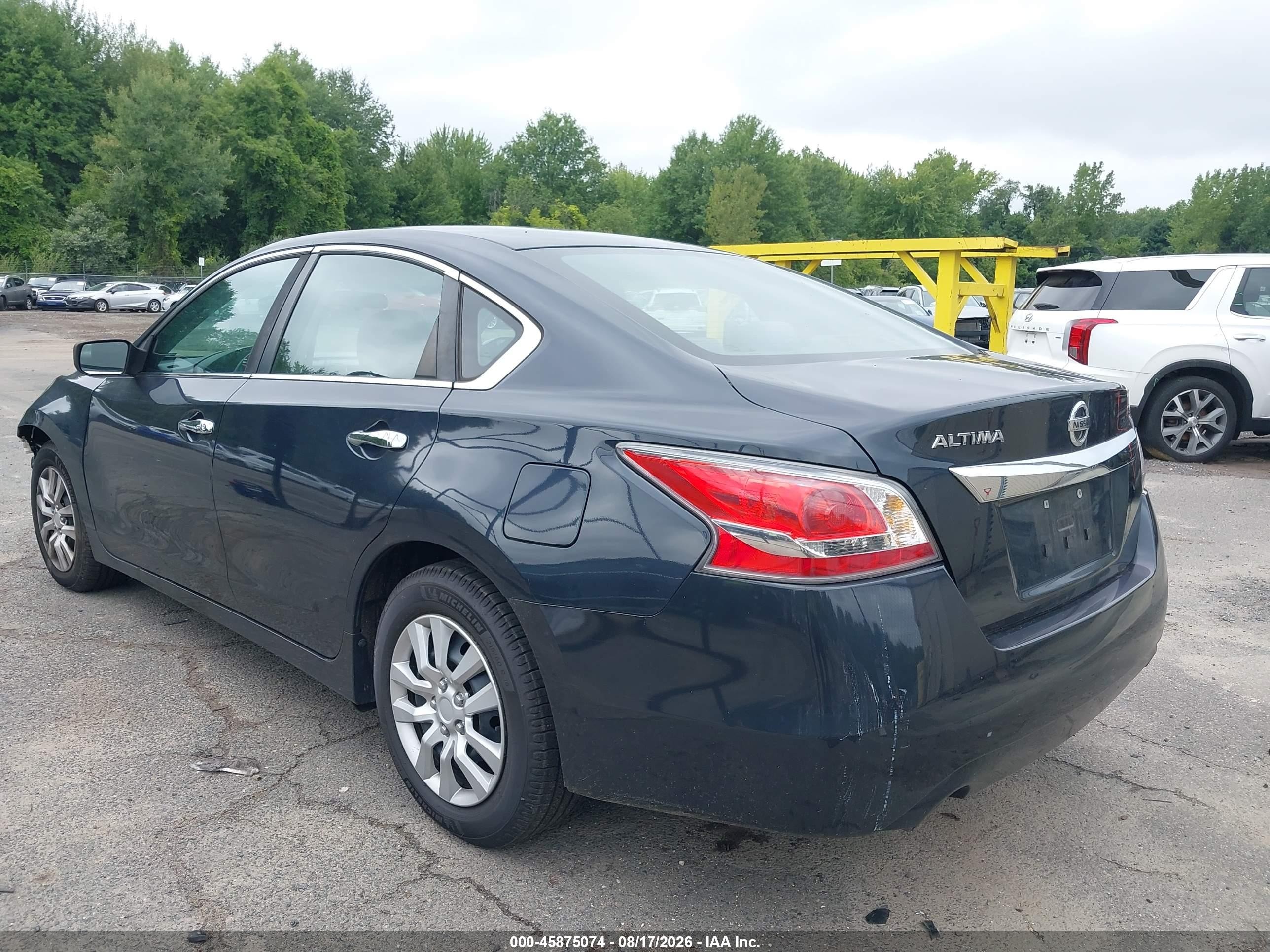 2015 Nissan Altima 2.5/2.5 S/2.5 Sl/2.5 Sv Gray vin: 1N4AL3AP7FC266637