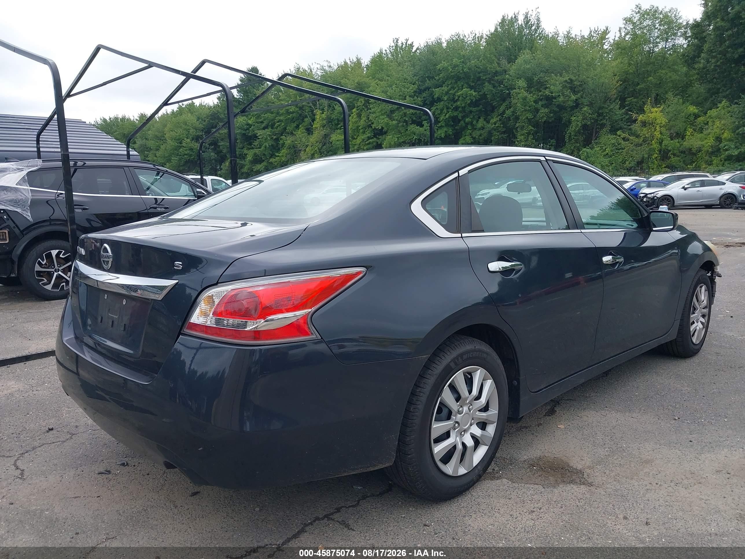 2015 Nissan Altima 2.5/2.5 S/2.5 Sl/2.5 Sv Gray vin: 1N4AL3AP7FC266637