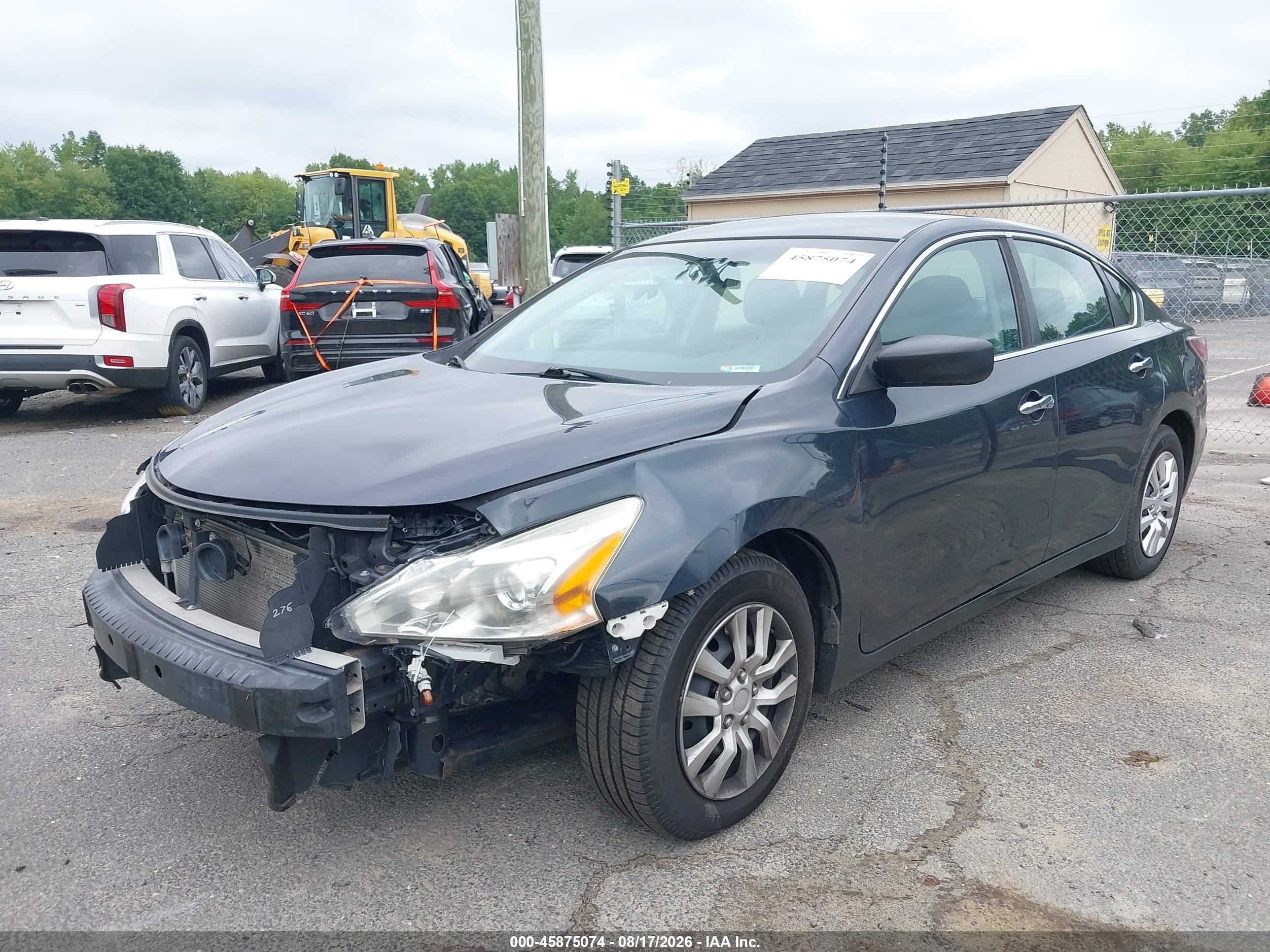 2015 Nissan Altima 2.5/2.5 S/2.5 Sl/2.5 Sv Gray vin: 1N4AL3AP7FC266637