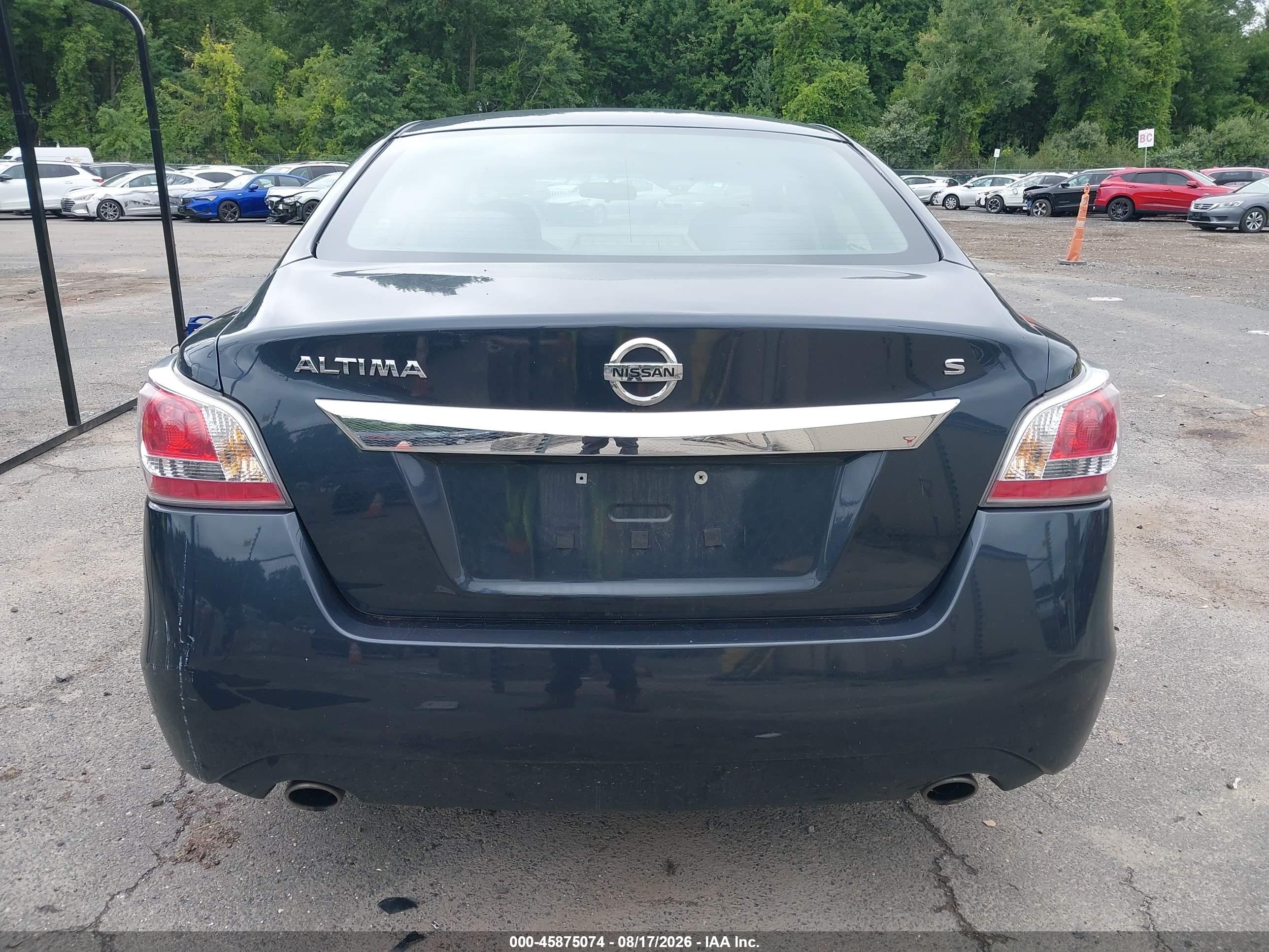 2015 Nissan Altima 2.5/2.5 S/2.5 Sl/2.5 Sv Gray vin: 1N4AL3AP7FC266637