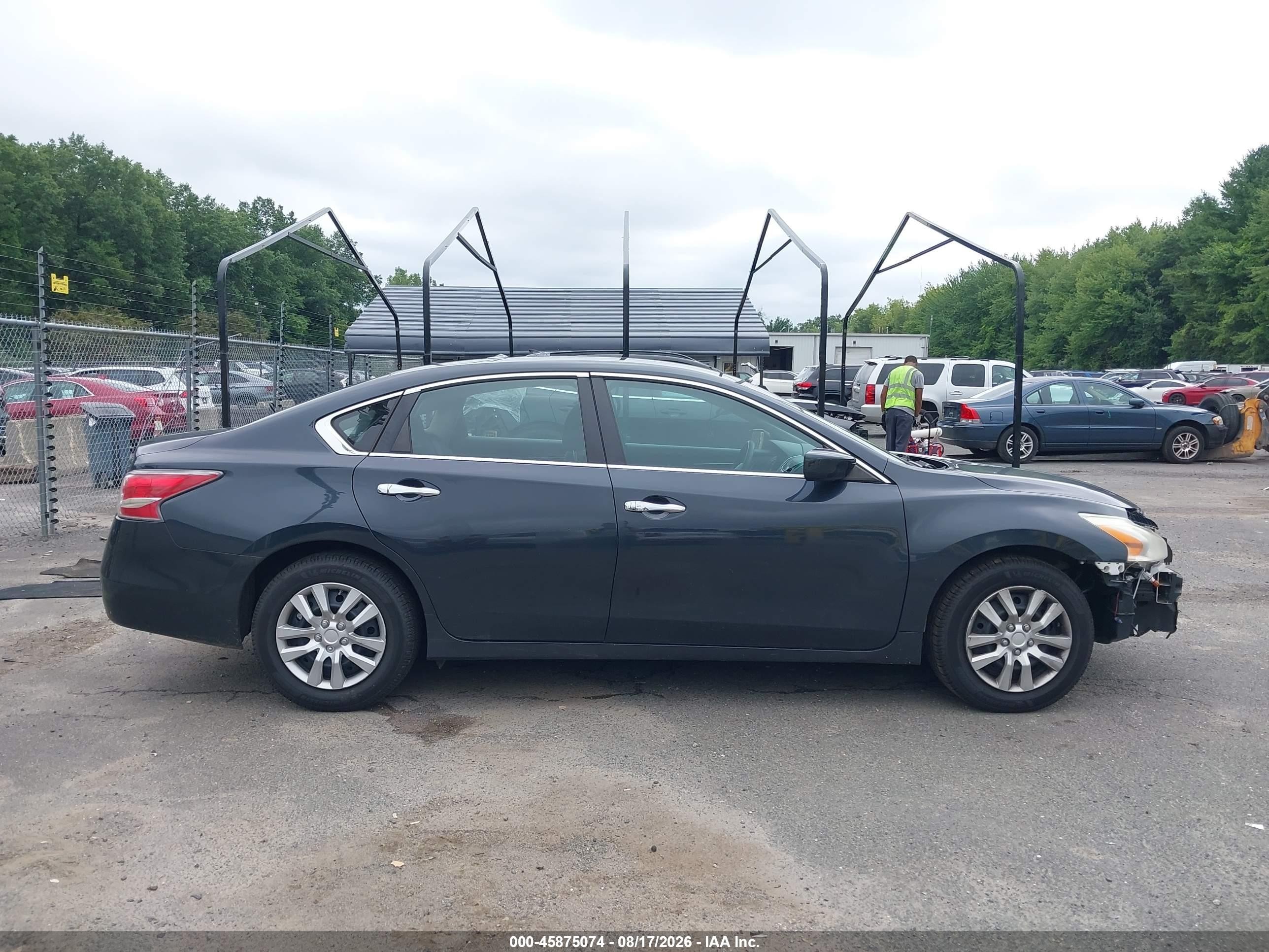2015 Nissan Altima 2.5/2.5 S/2.5 Sl/2.5 Sv Gray vin: 1N4AL3AP7FC266637