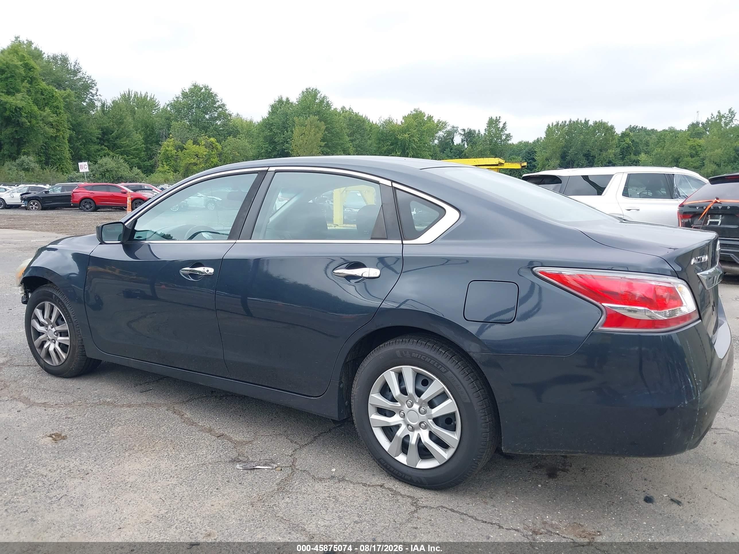 2015 Nissan Altima 2.5/2.5 S/2.5 Sl/2.5 Sv Gray vin: 1N4AL3AP7FC266637