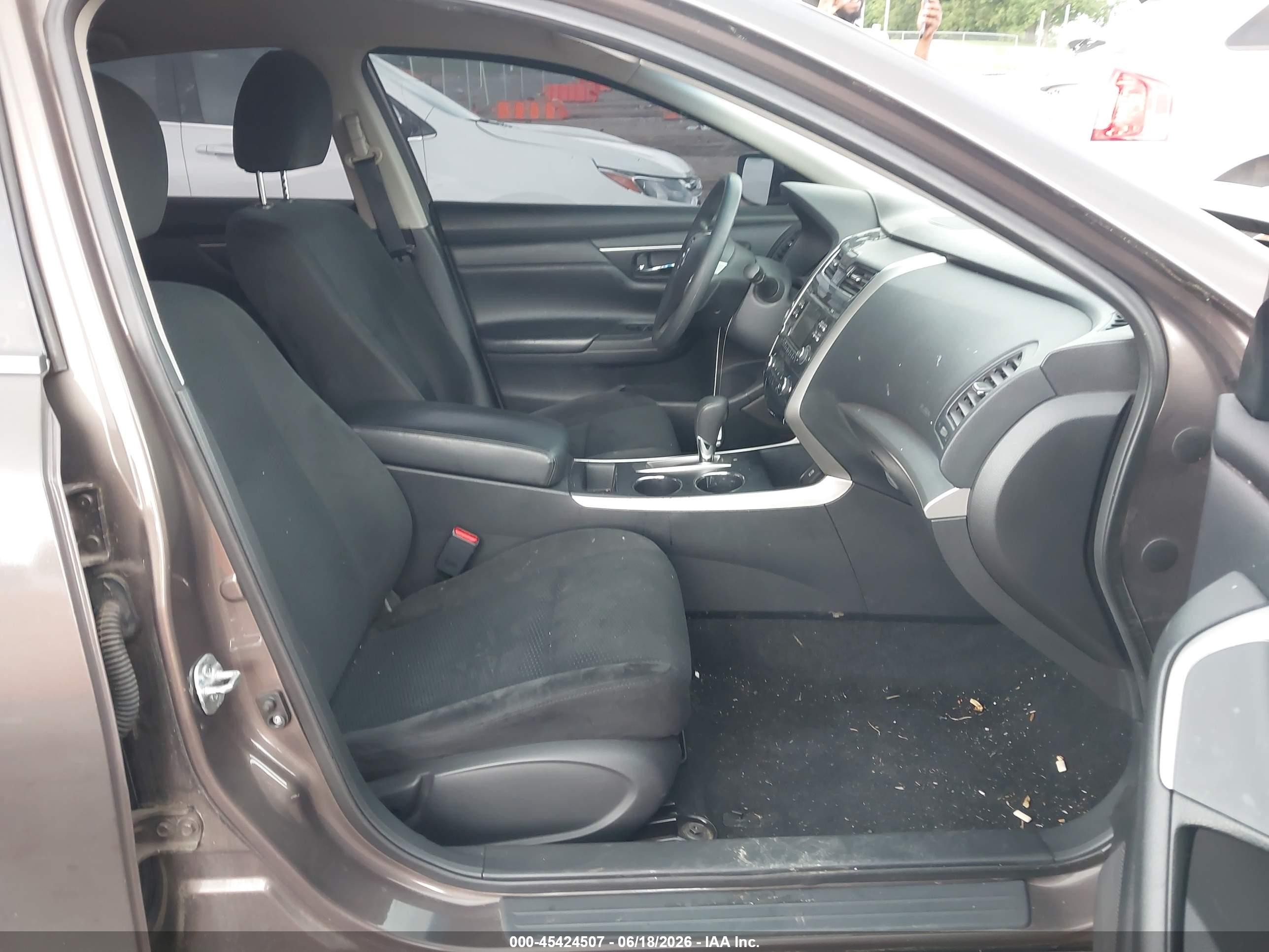 2015 Nissan Altima 2.5/2.5 S/2.5 Sl/2.5 Sv Gray vin: 1N4AL3AP7FC271854