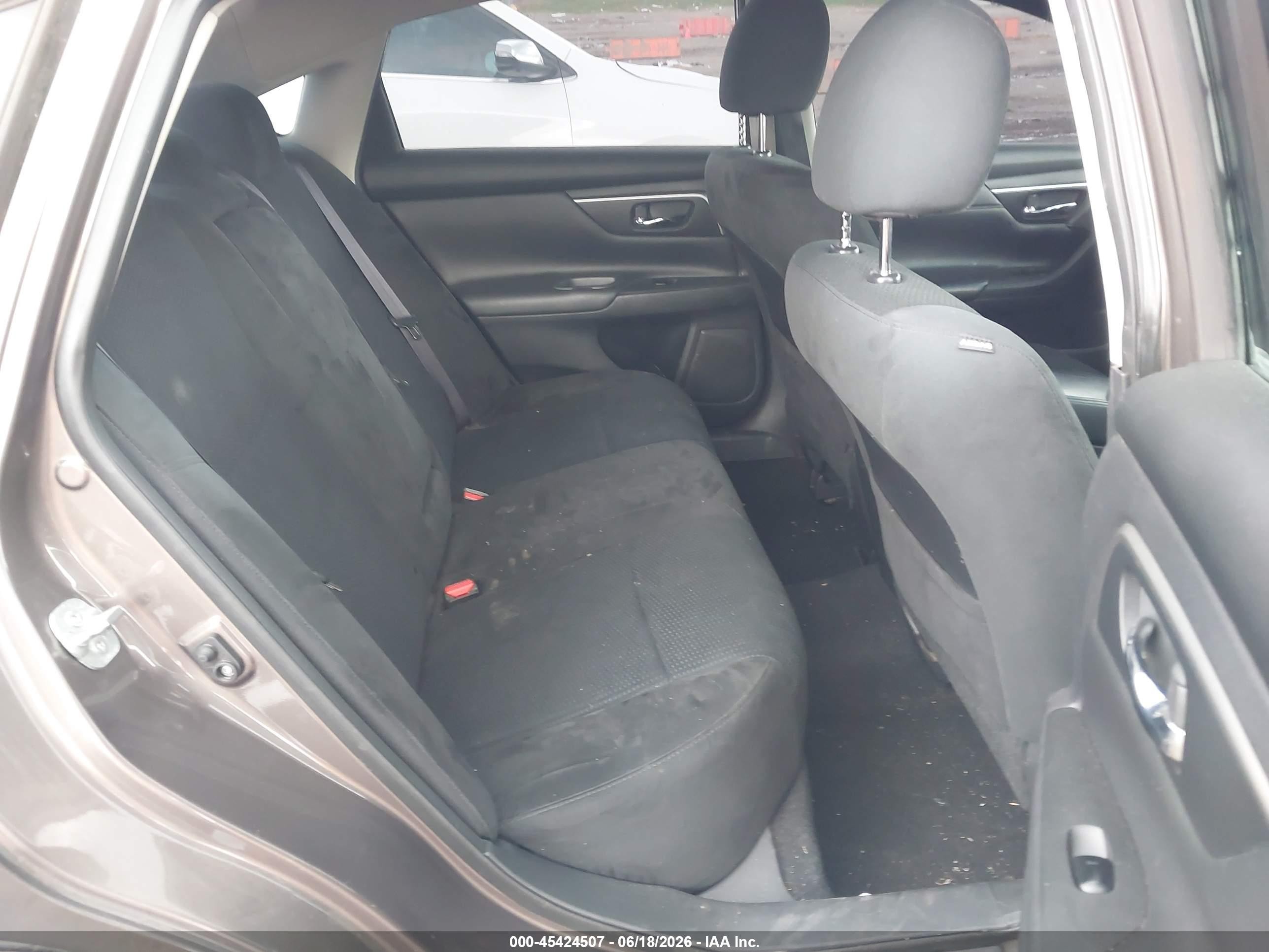 2015 Nissan Altima 2.5/2.5 S/2.5 Sl/2.5 Sv Gray vin: 1N4AL3AP7FC271854
