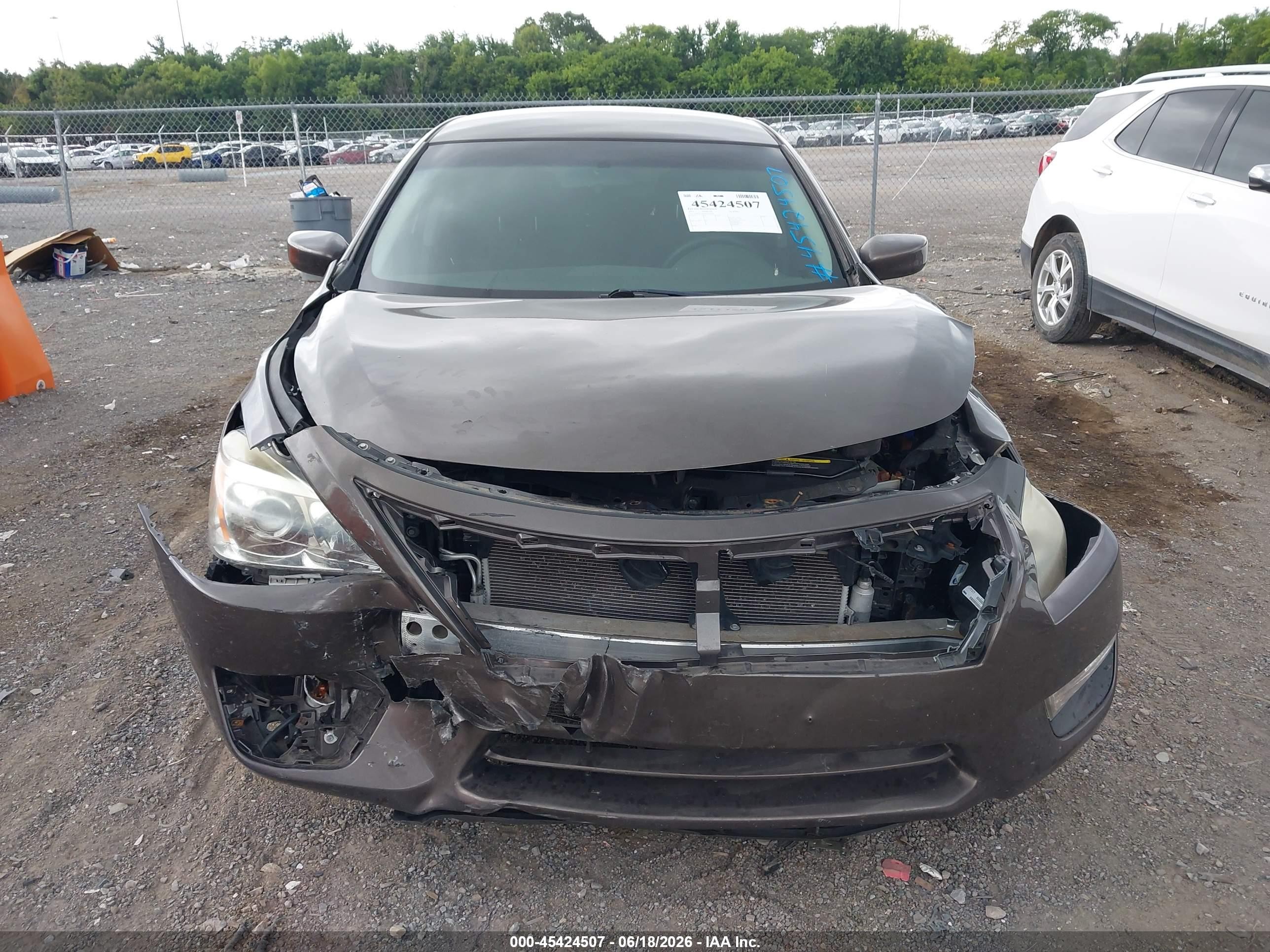 2015 Nissan Altima 2.5/2.5 S/2.5 Sl/2.5 Sv Gray vin: 1N4AL3AP7FC271854
