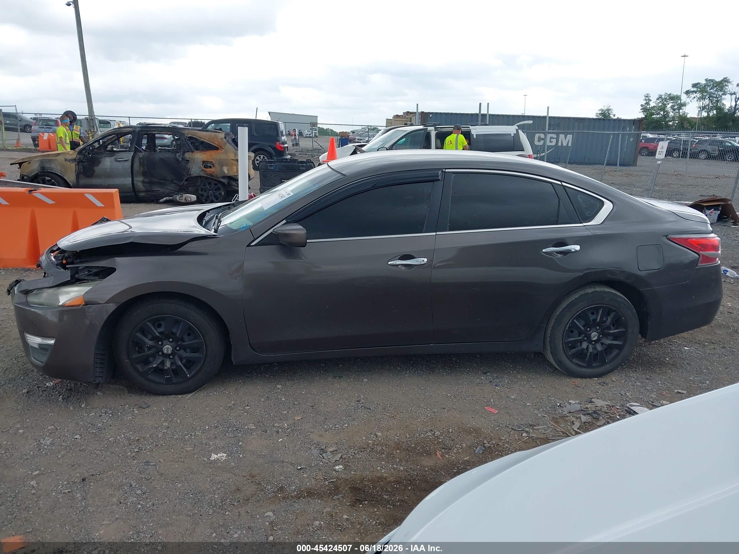 2015 Nissan Altima 2.5/2.5 S/2.5 Sl/2.5 Sv Gray vin: 1N4AL3AP7FC271854