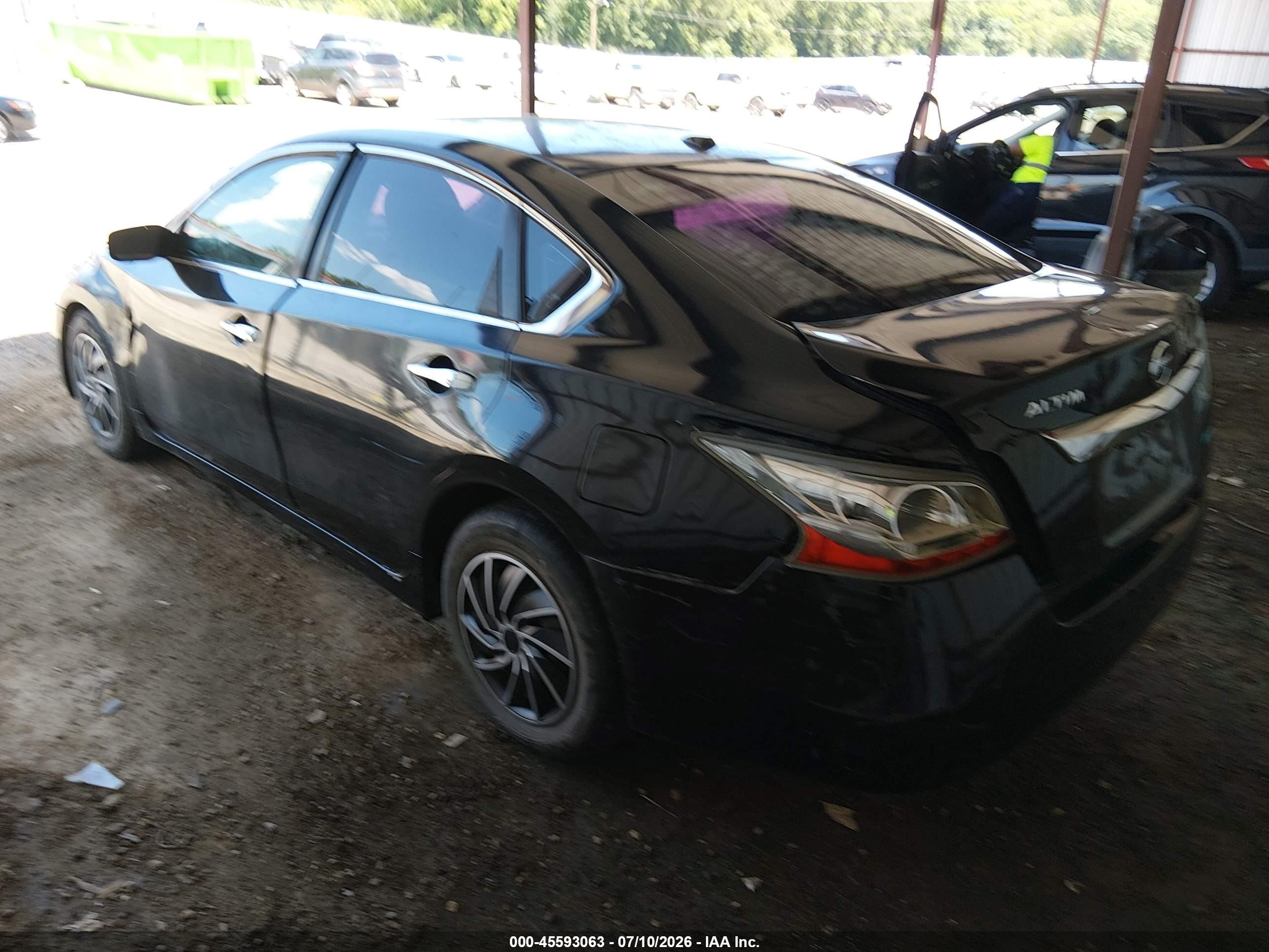 2015 Nissan Altima 2.5/2.5 S/2.5 Sl/2.5 Sv Black vin: 1N4AL3AP7FC278500