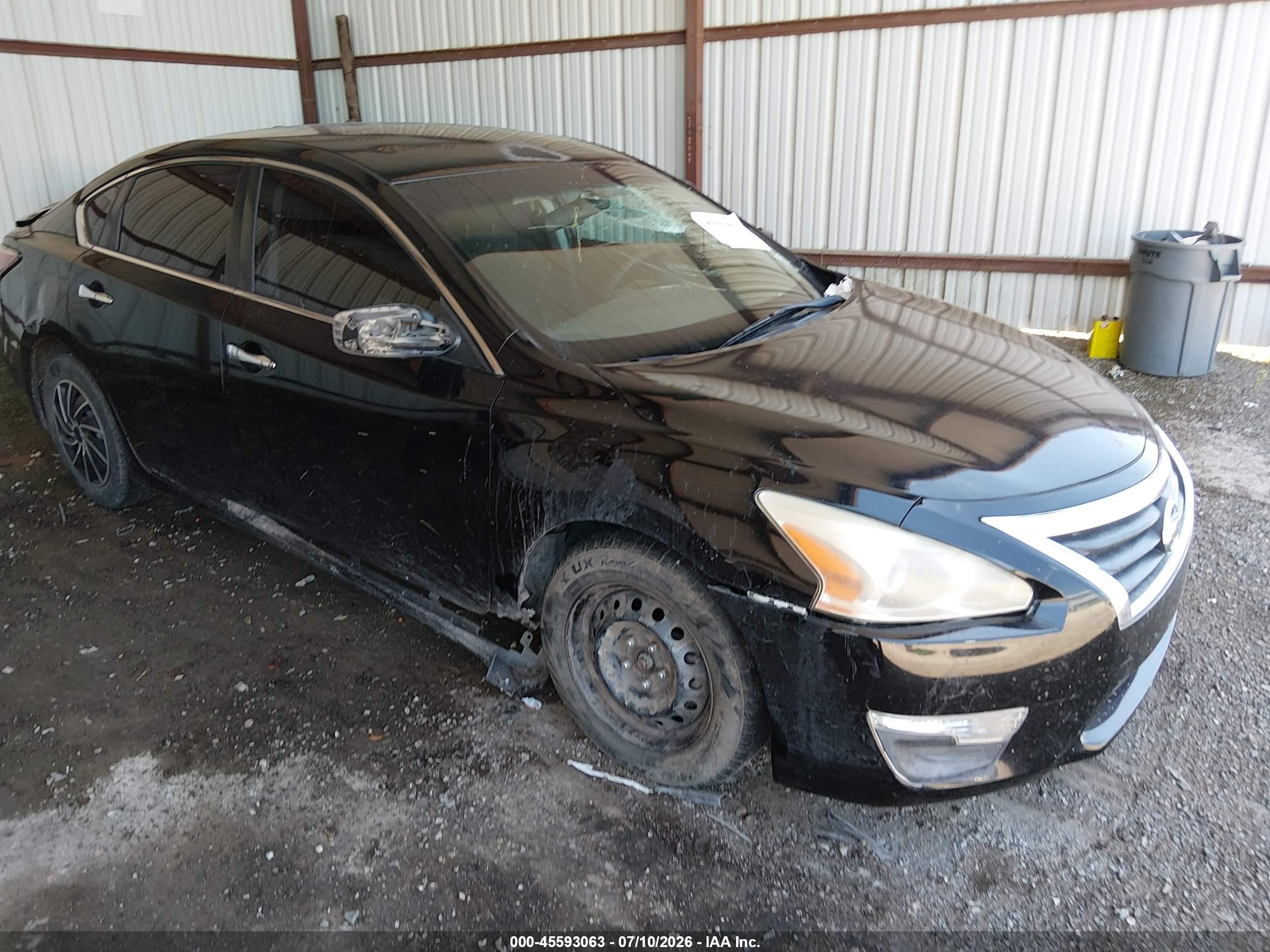 2015 Nissan Altima 2.5/2.5 S/2.5 Sl/2.5 Sv Black vin: 1N4AL3AP7FC278500