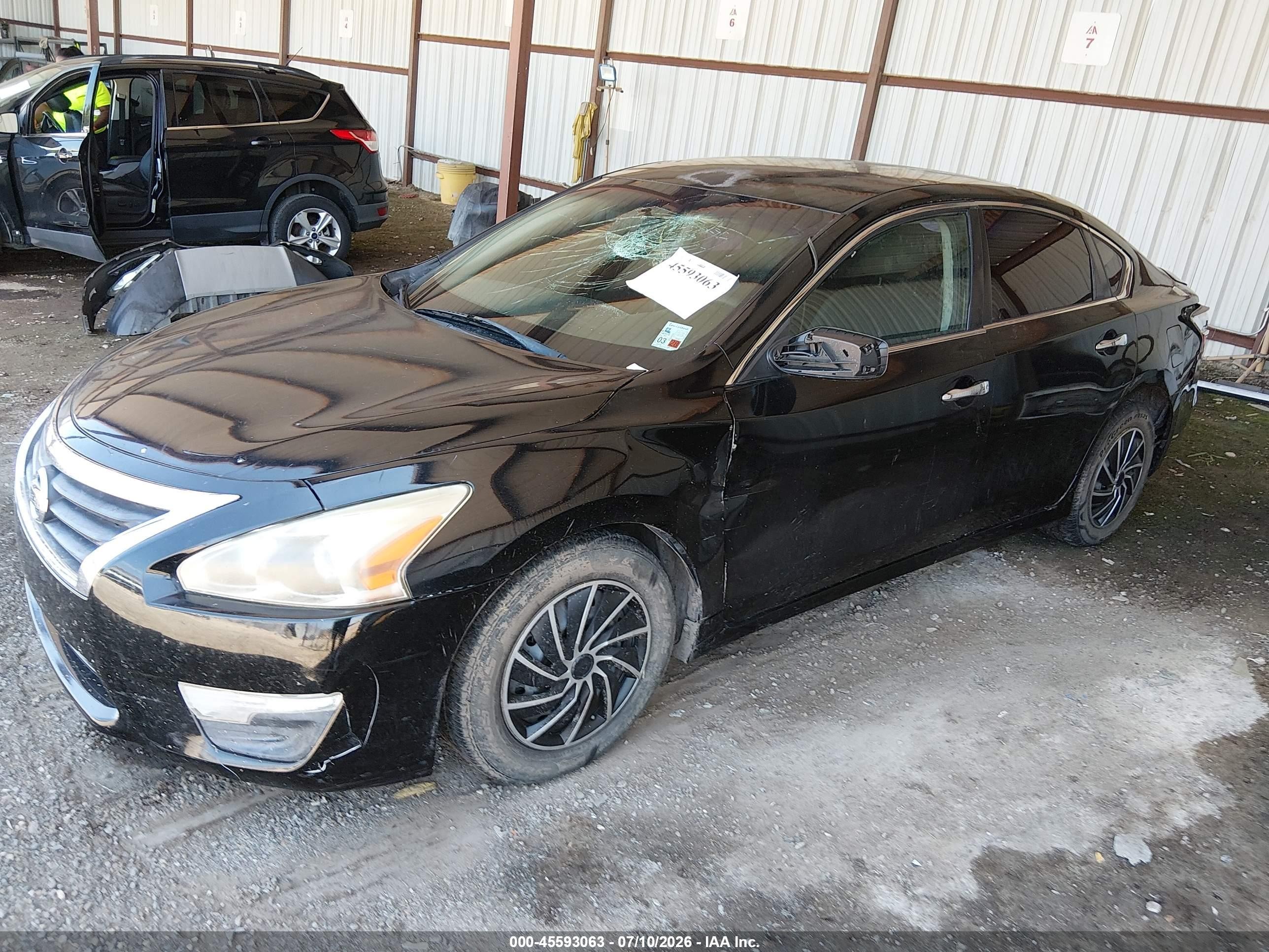 2015 Nissan Altima 2.5/2.5 S/2.5 Sl/2.5 Sv Black vin: 1N4AL3AP7FC278500
