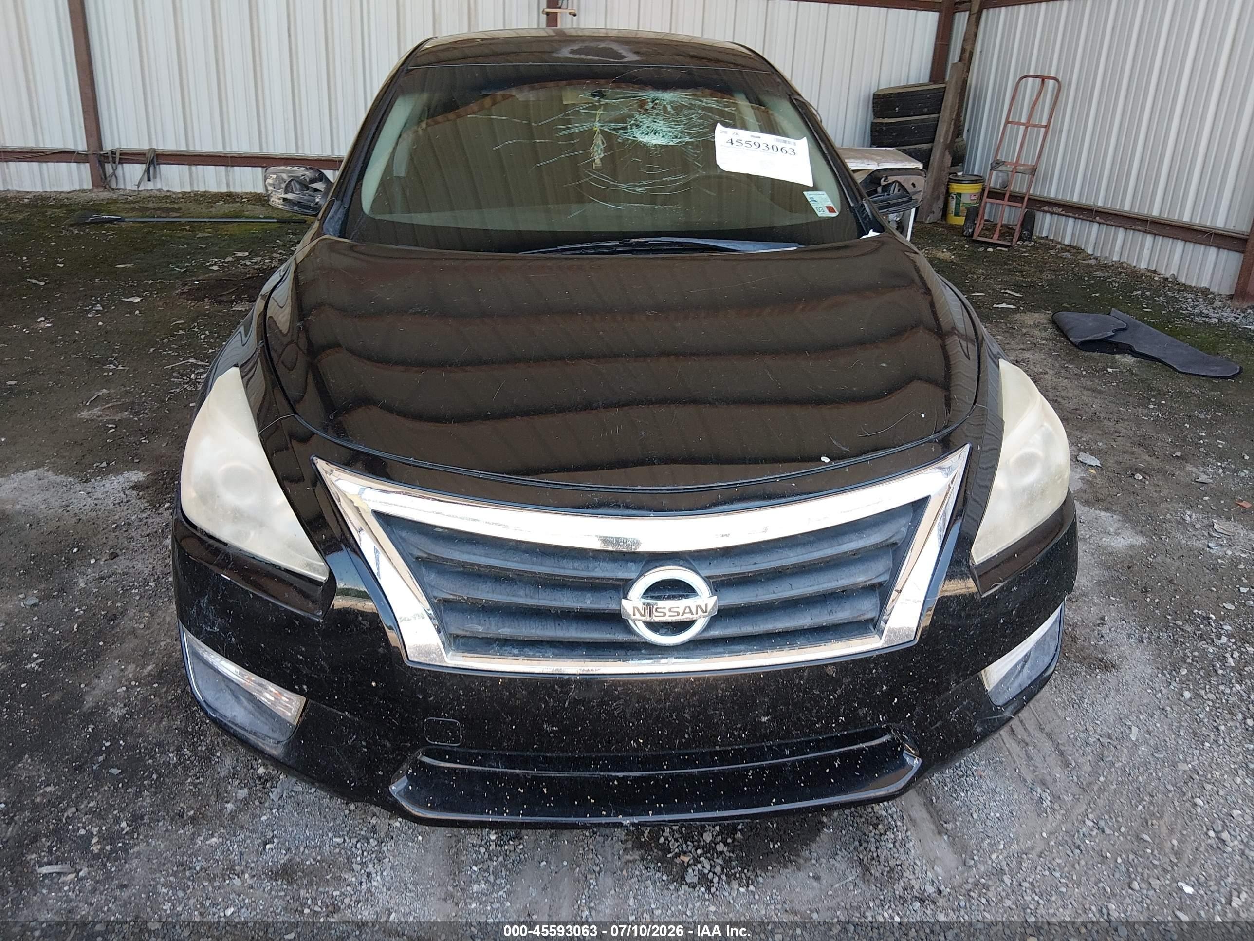 2015 Nissan Altima 2.5/2.5 S/2.5 Sl/2.5 Sv Black vin: 1N4AL3AP7FC278500
