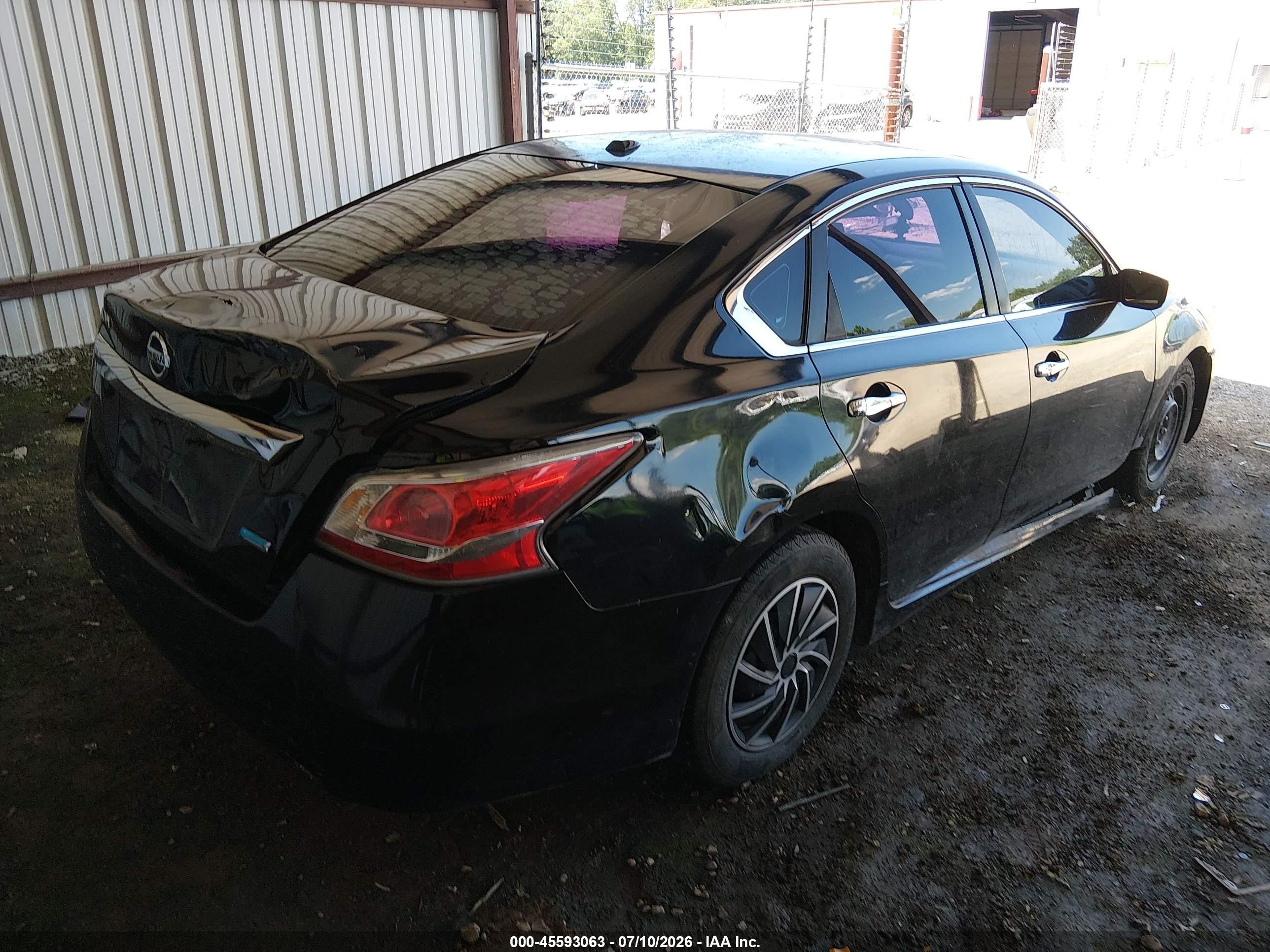 2015 Nissan Altima 2.5/2.5 S/2.5 Sl/2.5 Sv Black vin: 1N4AL3AP7FC278500