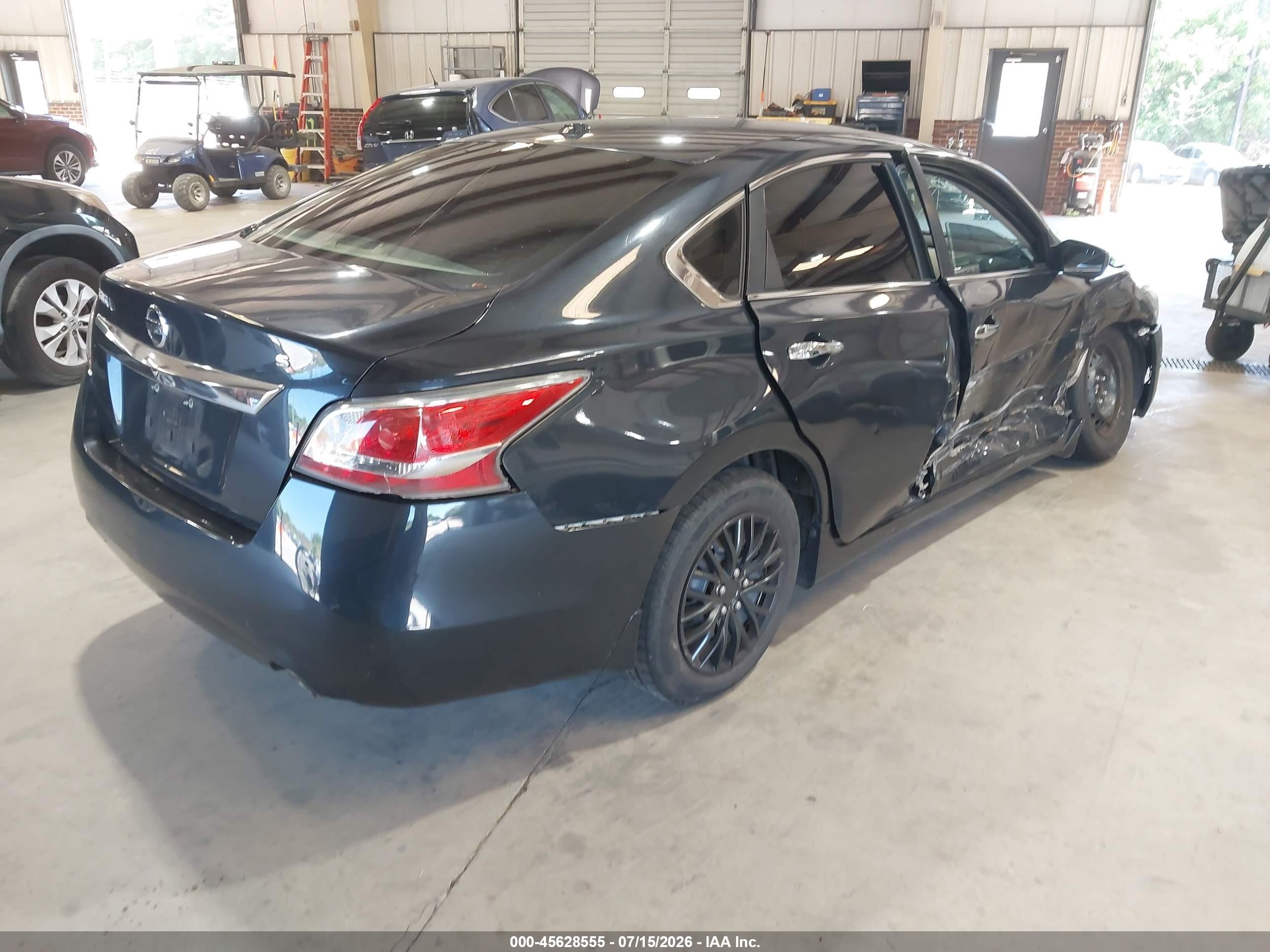 2015 Nissan Altima 2.5 S Black vin: 1N4AL3AP7FC279971
