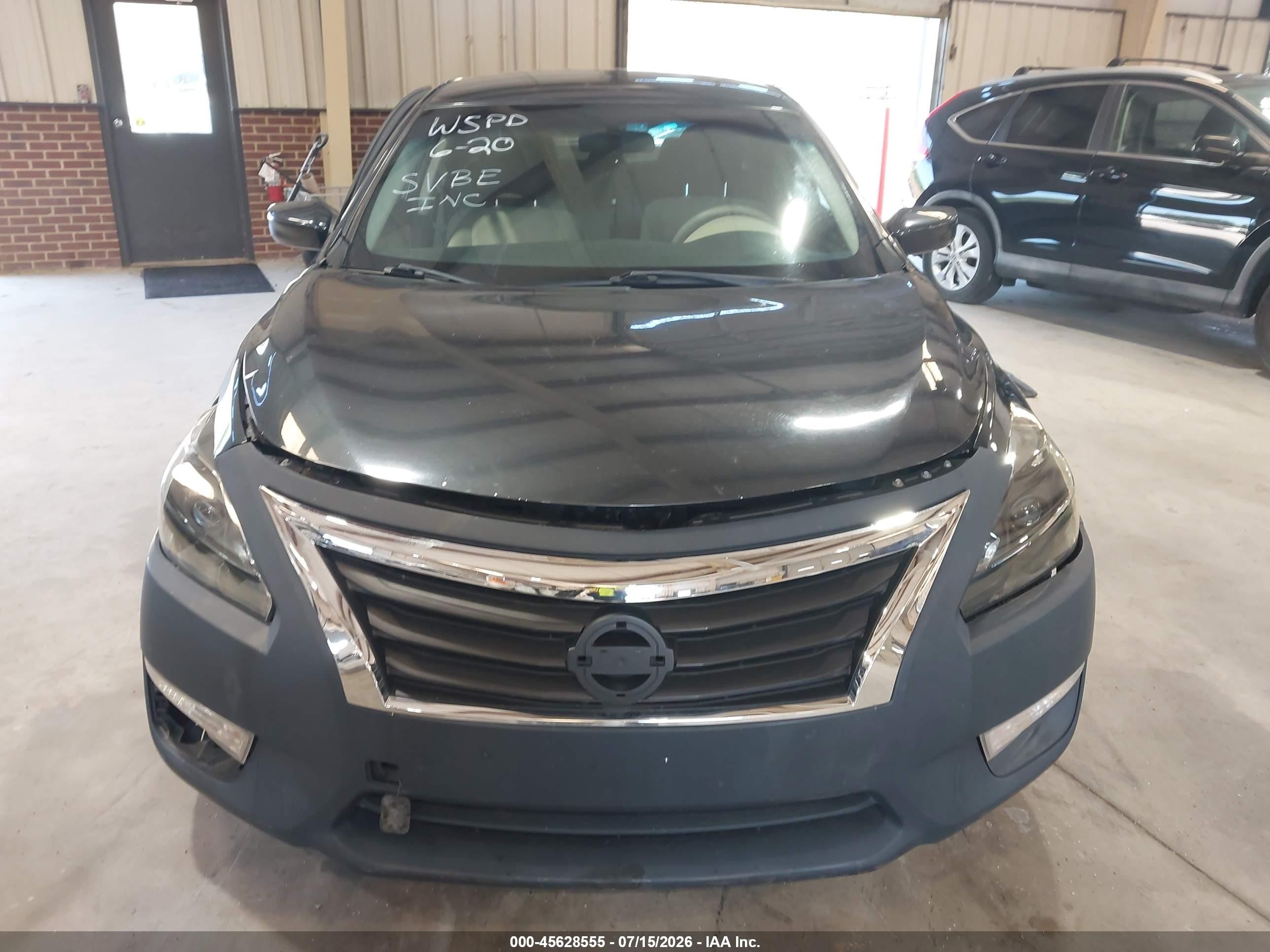 2015 Nissan Altima 2.5 S Black vin: 1N4AL3AP7FC279971