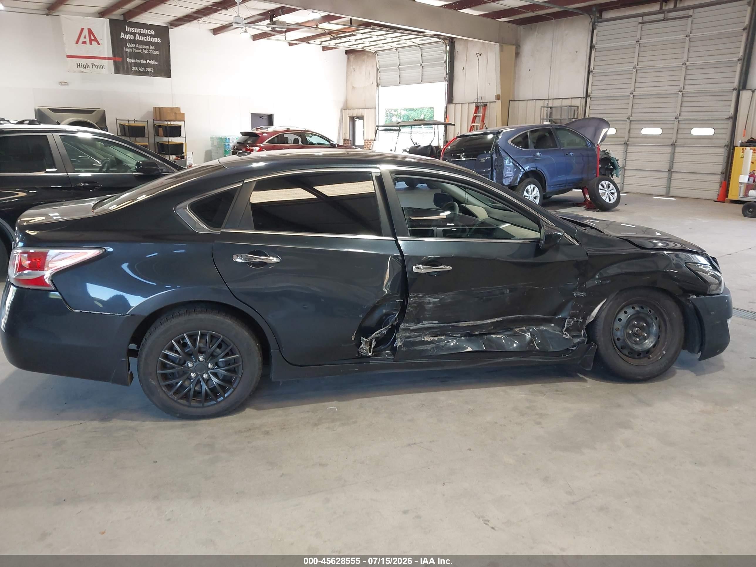 2015 Nissan Altima 2.5 S Black vin: 1N4AL3AP7FC279971