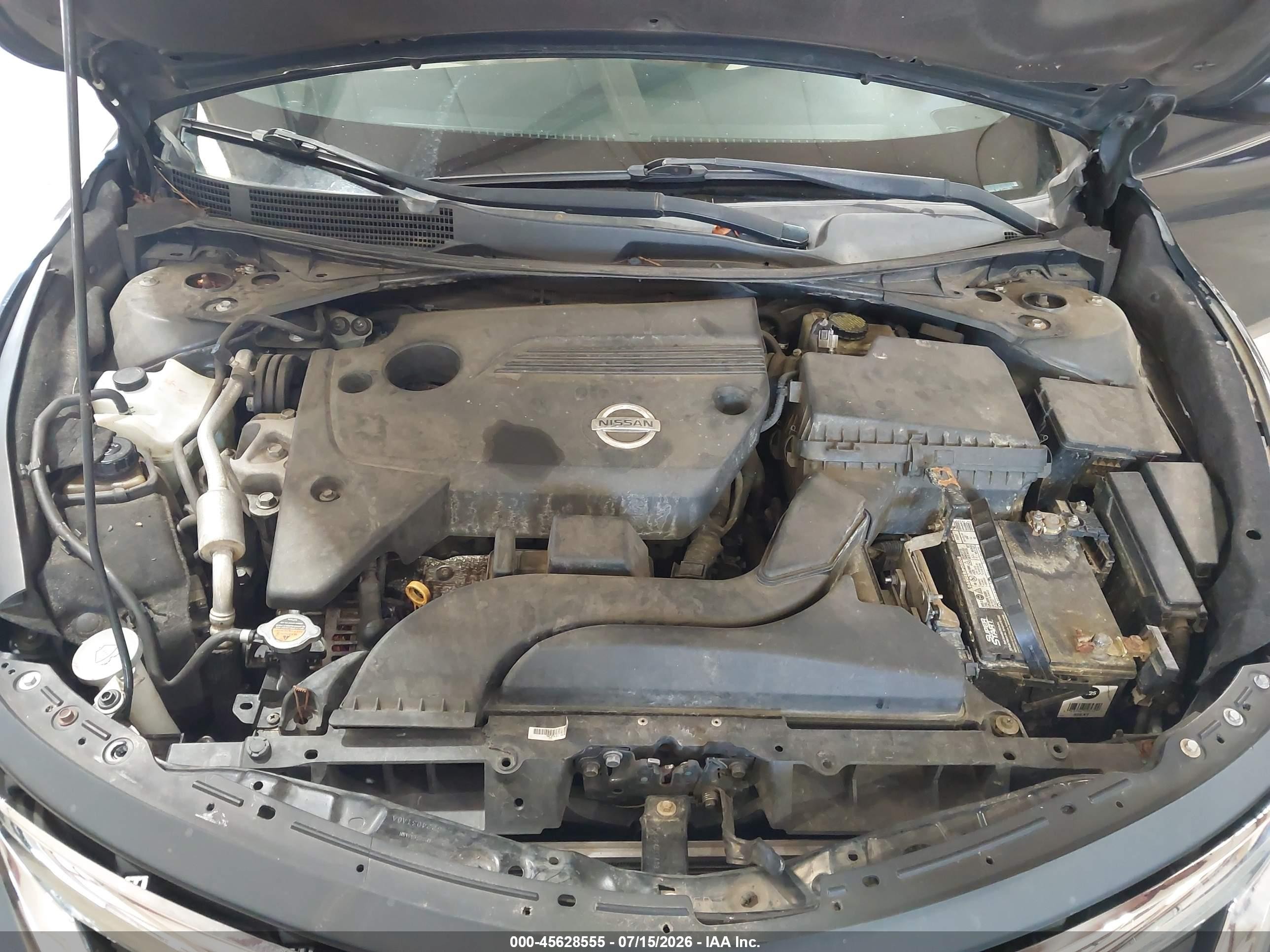 2015 Nissan Altima 2.5 S Black vin: 1N4AL3AP7FC279971