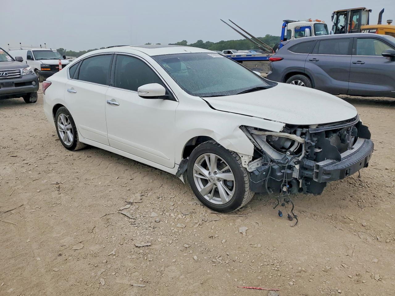 2015 Nissan Altima 2.5 Sv White vin: 1N4AL3AP7FC288900