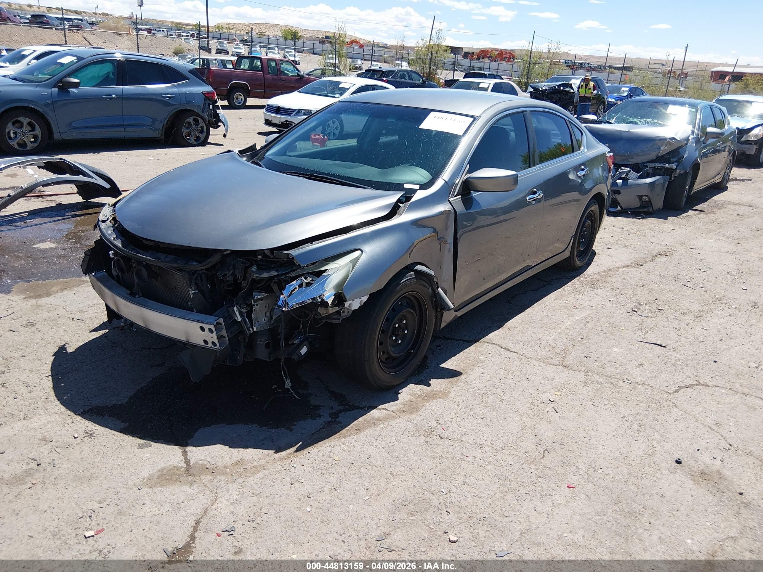 2015 Nissan Altima 2.5 S Gray vin: 1N4AL3AP7FC289819